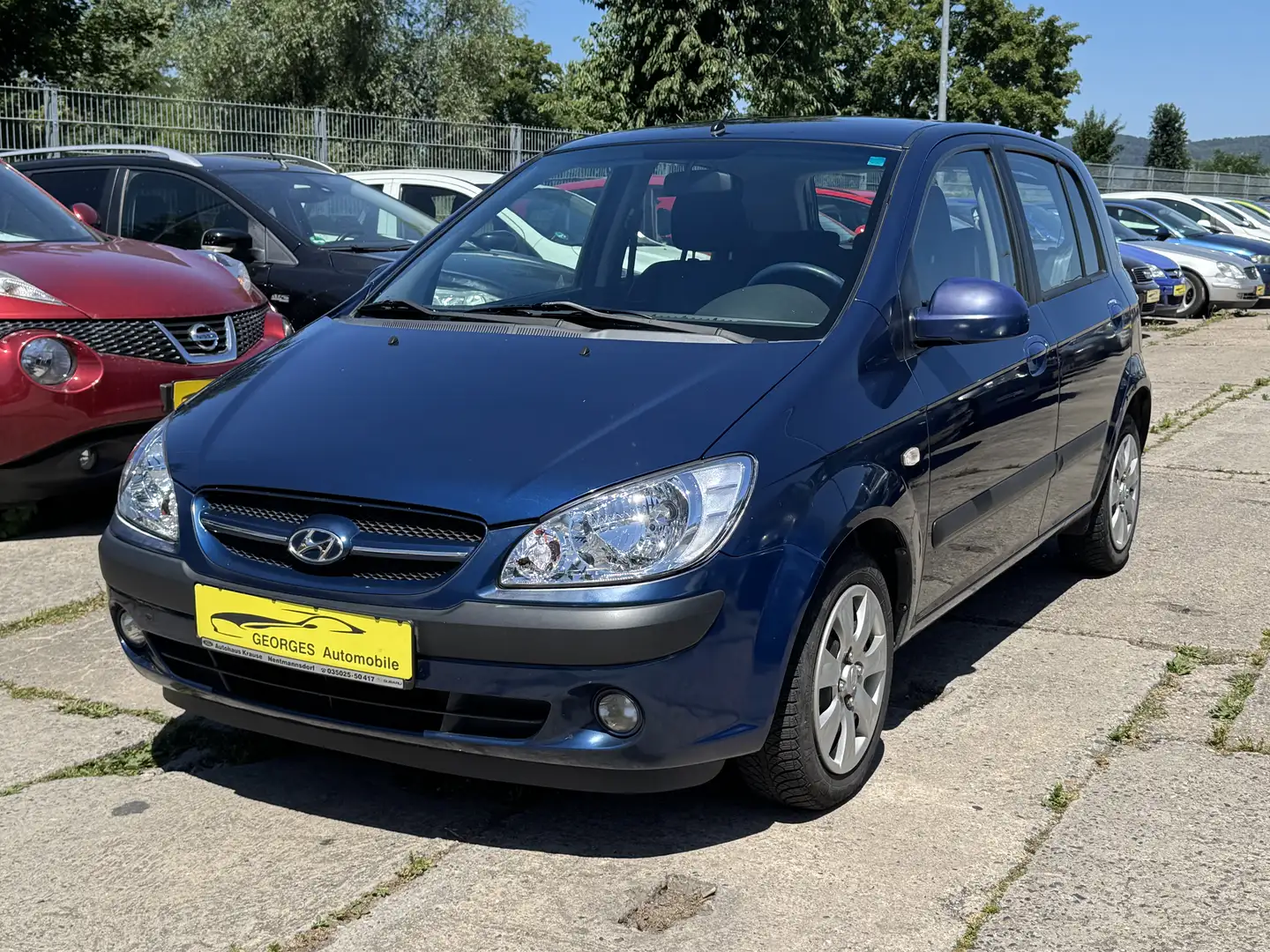 Hyundai Getz 1.1 Klima Tüv Mai 26 Синій - 1