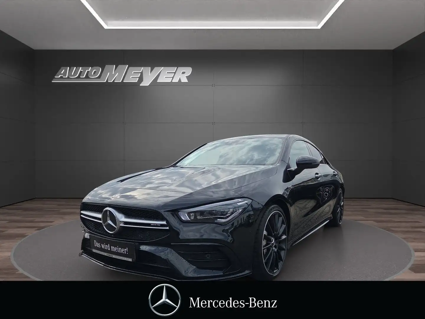 Mercedes-Benz CLA 35 AMG 4M+NIGHT+MEMORY+BURMES+19"+MBEAM+360° Negro - 1