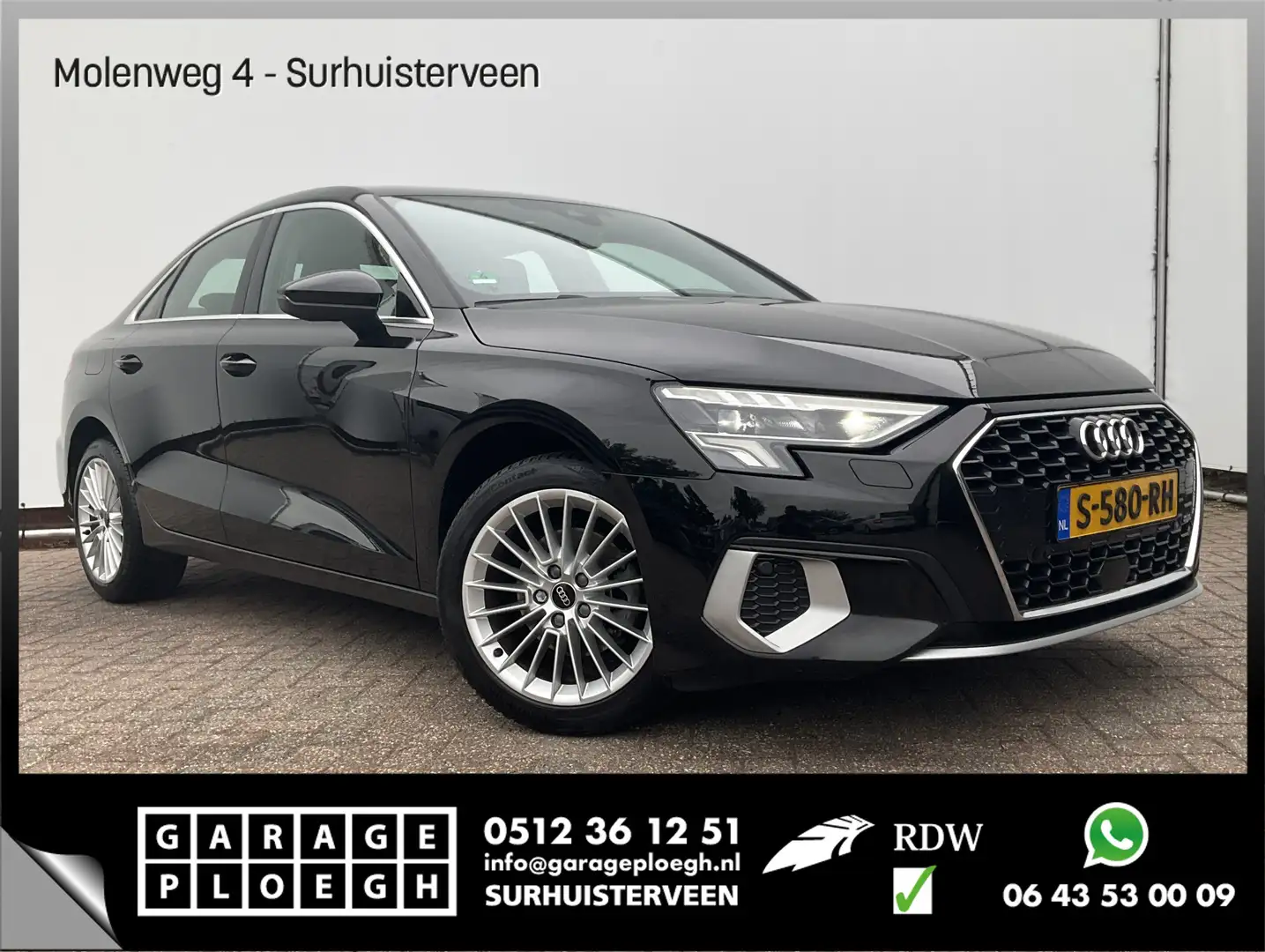 Audi A3 Limousine 30 TFSI Advanced edition Automaat Nav/Cr Zwart - 1