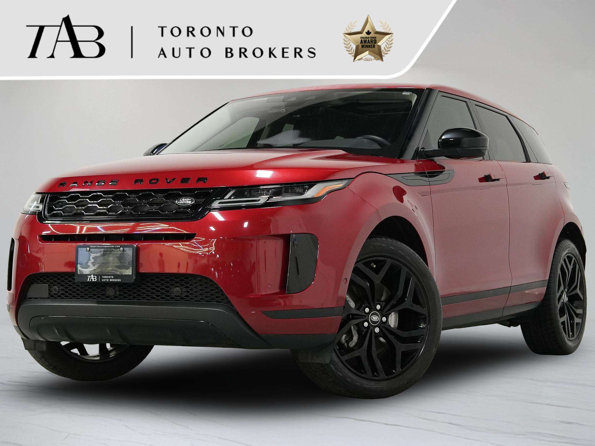 Red 2020 Land Rover Range Rover Evoque SUV / Crossover All-Wheel Drive Automatic