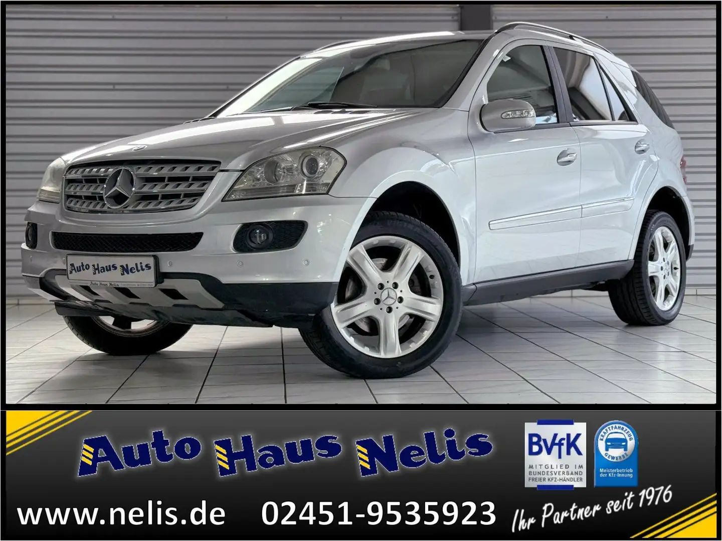 Mercedes-Benz ML 280 CDI 4Matic AHK PDC RadioCD Navi ASPankl. Plateado - 1
