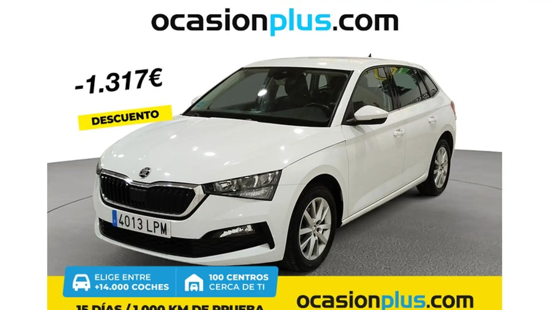 Skoda Scala 1.0 TSI Ambition 81kW Blanco - 1