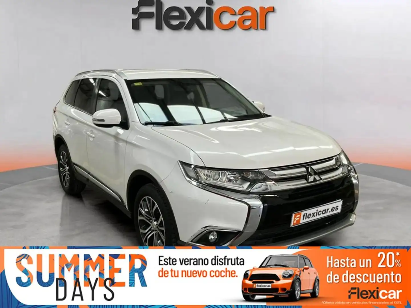 Mitsubishi Outlander 220 DI-D Motion 2WD 7 Plazas Blanco - 1