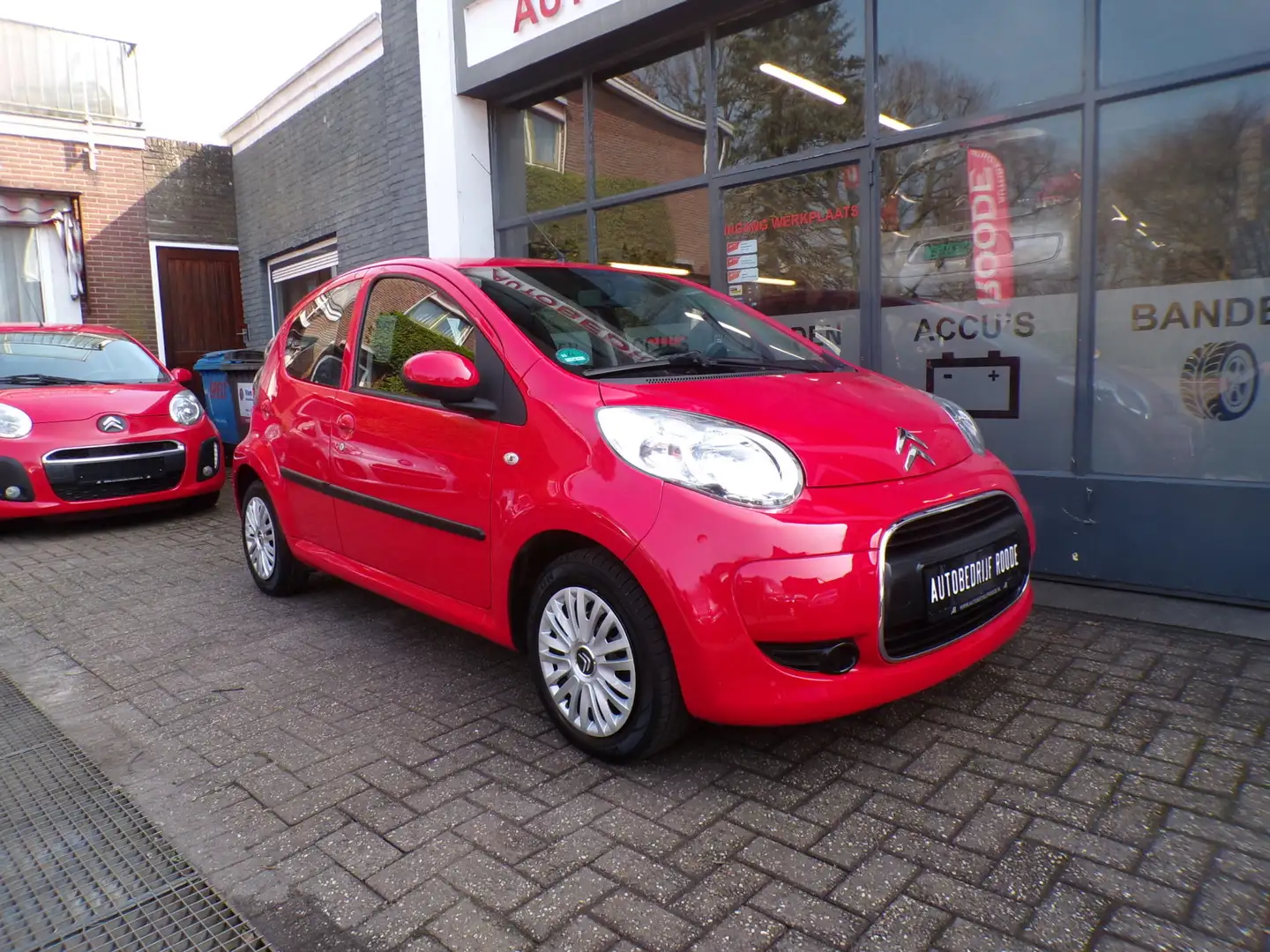 Citroen C1 1.0-12V 5-Drs Automaat AIRCO, GOED ONDERHOUDEN ! Rojo - 2