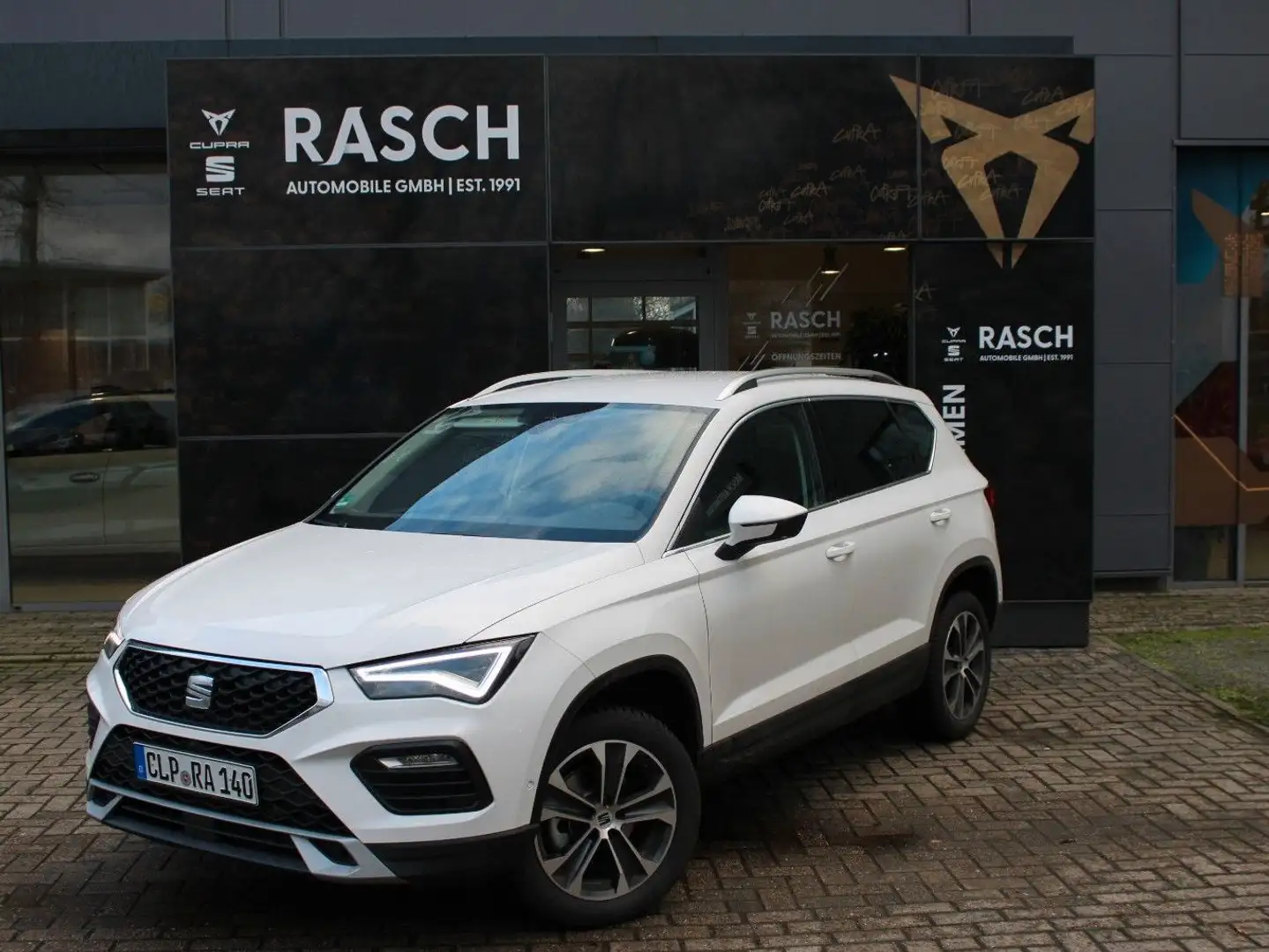SEAT Ateca Style 1.5 TSI DSG+360°+KESSY+ACC+AHK+NAVI+ Weiß - 1