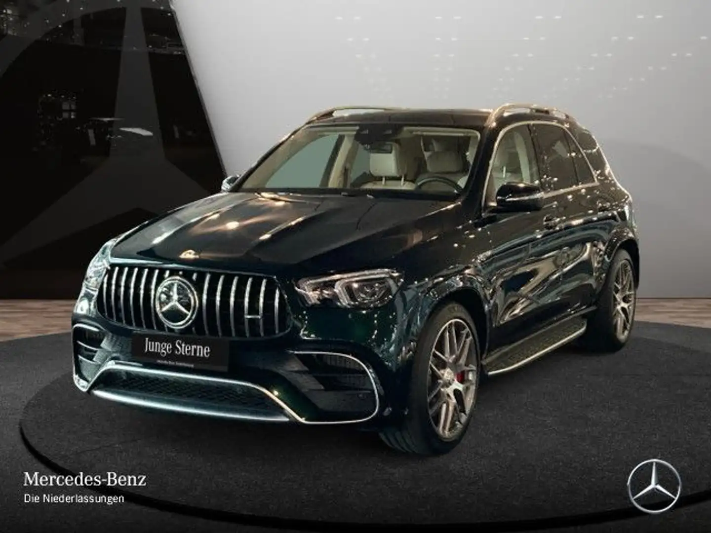 Mercedes-Benz GLE 63 AMG AMG Driversp Perf-Abgas Fahrass WideScreen Pano Green - 2