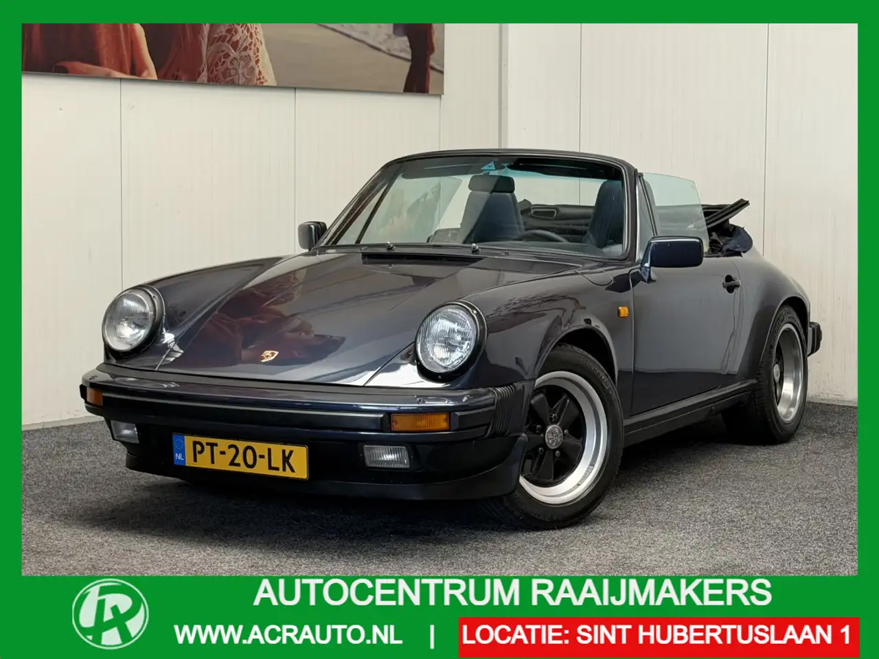 Porsche 911 CABRIO 3.2 NL AUTO LEDER ELEKTRISCH BEDIENBARE KAP, foto 1