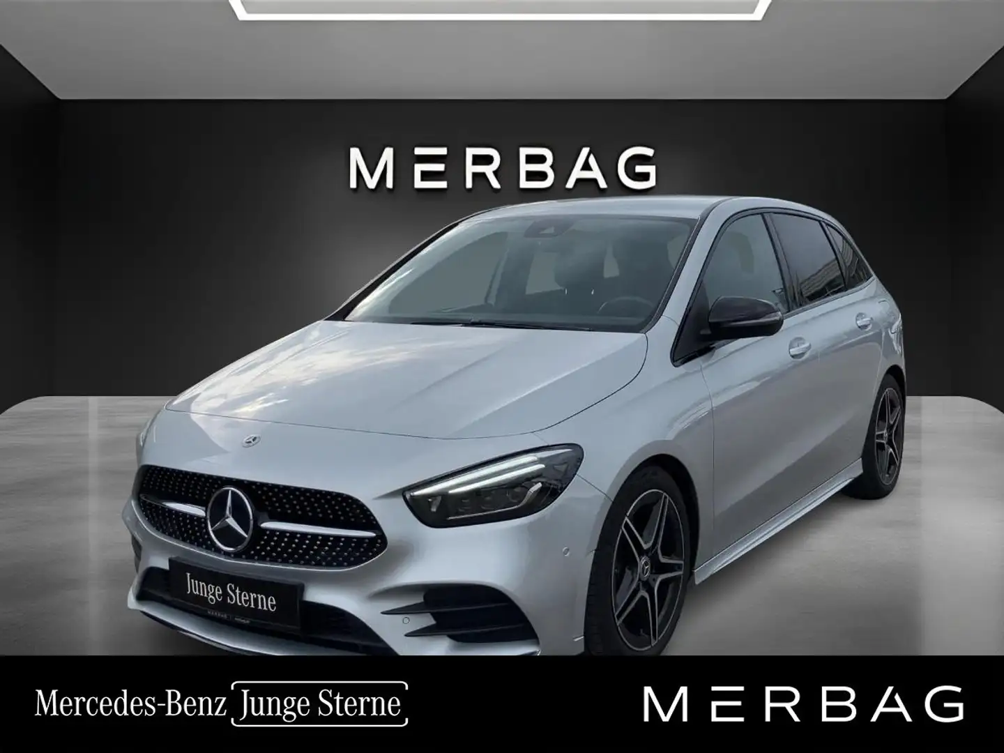 Mercedes-Benz B 200 d AMG Line Zilver - 1