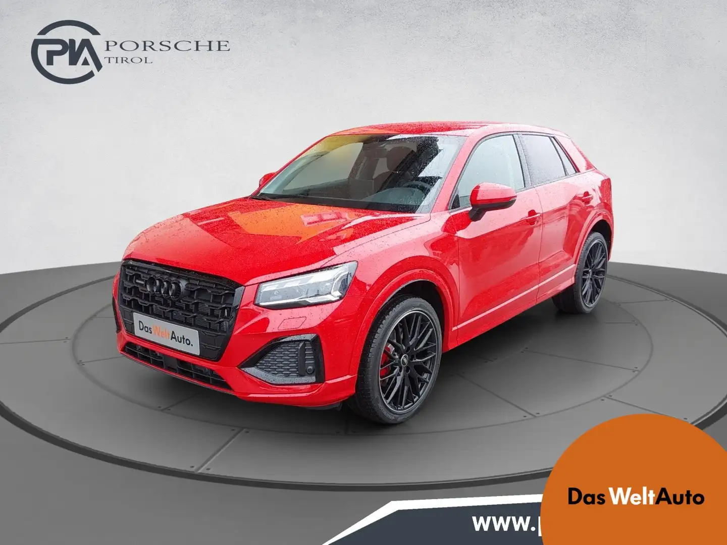 Audi Q2 35 TDI quattro admired Rouge - 1