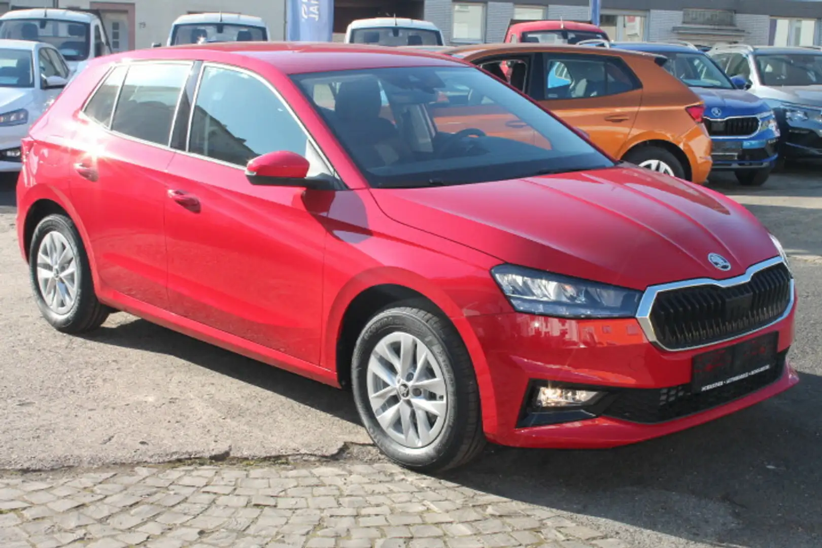 Skoda Fabia TSi Alu PDC LED 5-JahreGara SOFORT !! Rouge - 1