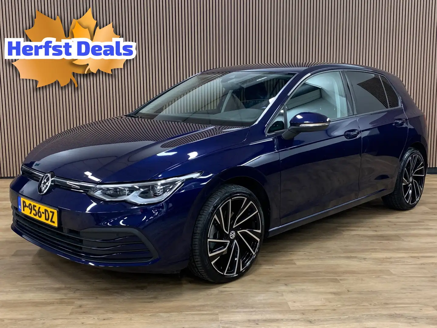 Volkswagen Golf 1.5 eTSI R-Line|LED|Automaat|Sfeerverlichting|Carp Blau - 1