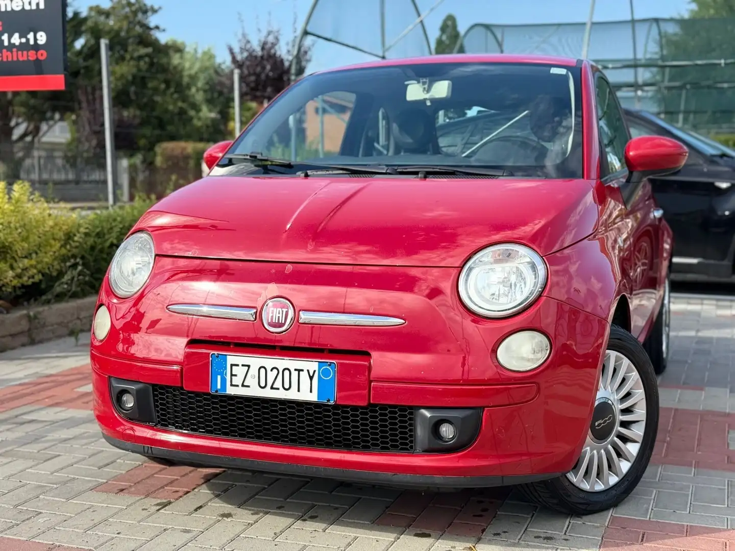 Fiat 500 1.2 Lounge Rosso - 1
