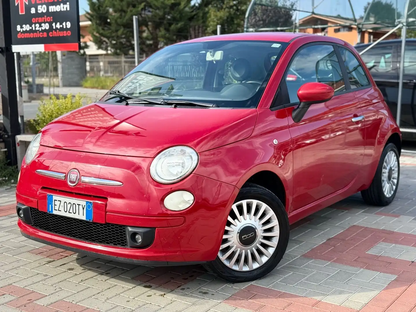 Fiat 500 1.2 Lounge Rosso - 2
