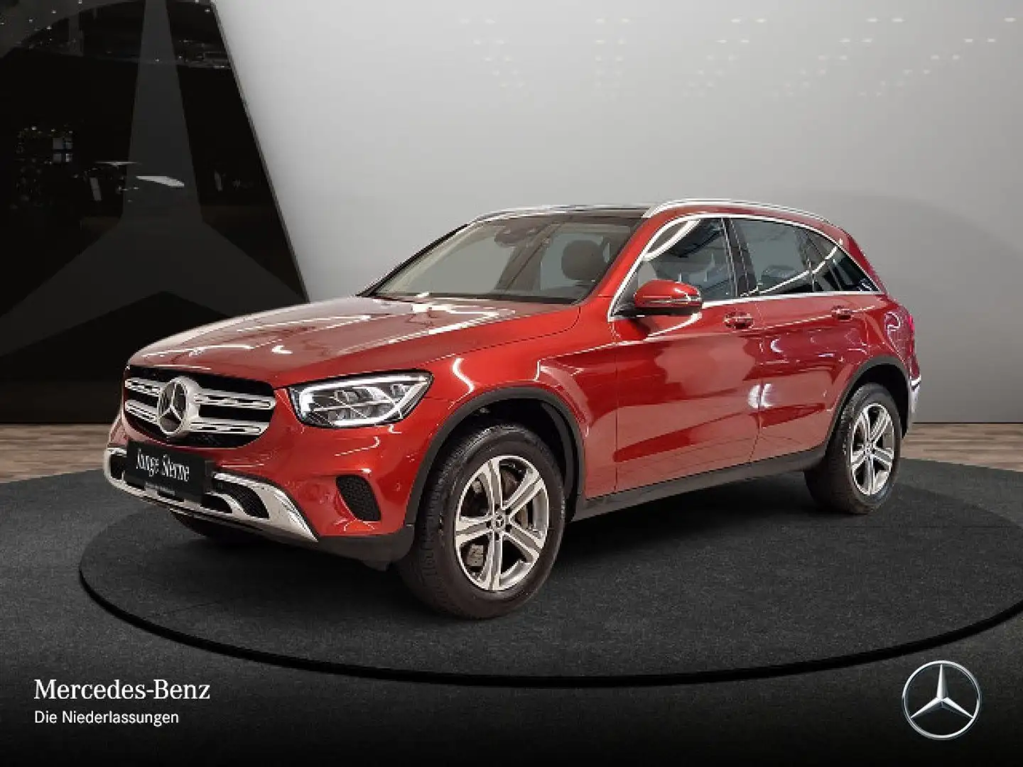 Mercedes-Benz GLC 220 4M PANO+360+LED+STHZG+FAHRASS+HUD+KEYLESS Rouge - 2