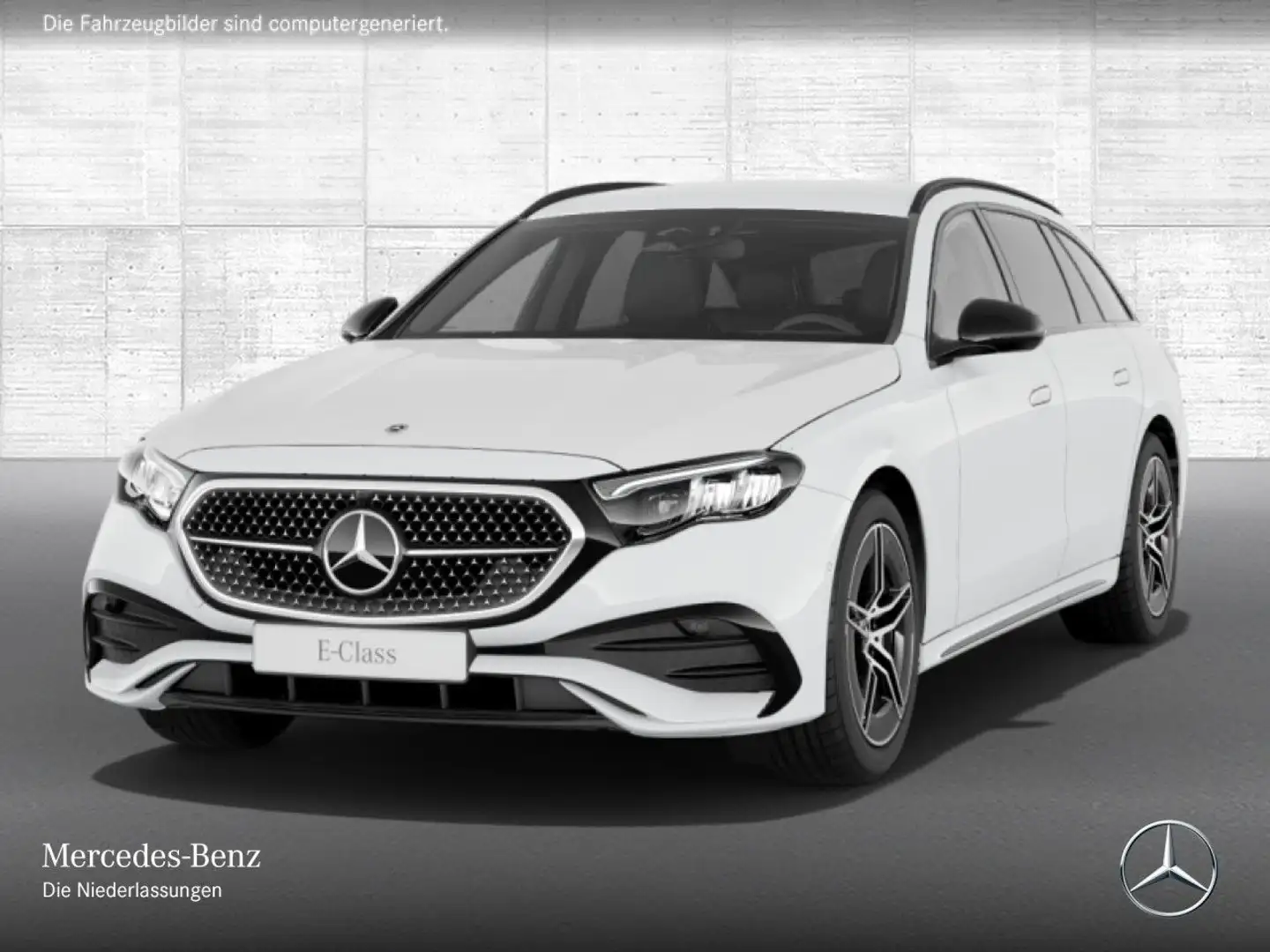 Mercedes-Benz E 200 T AMG Distr. LED AHK Night Kamera Totwinkel bijela - 2