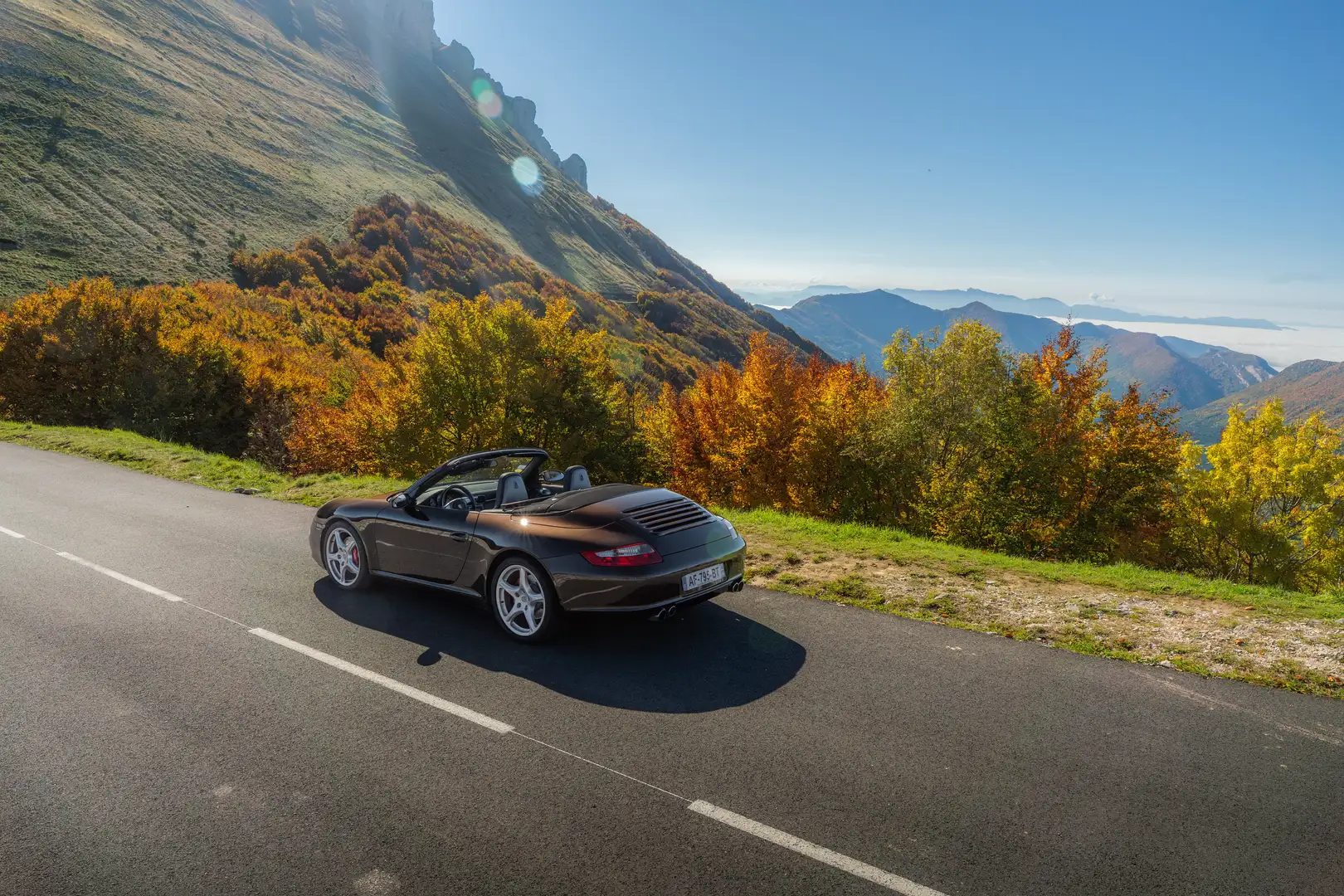 Porsche 997 911 Carrera S Cabriolet 3.8i Brun - 2