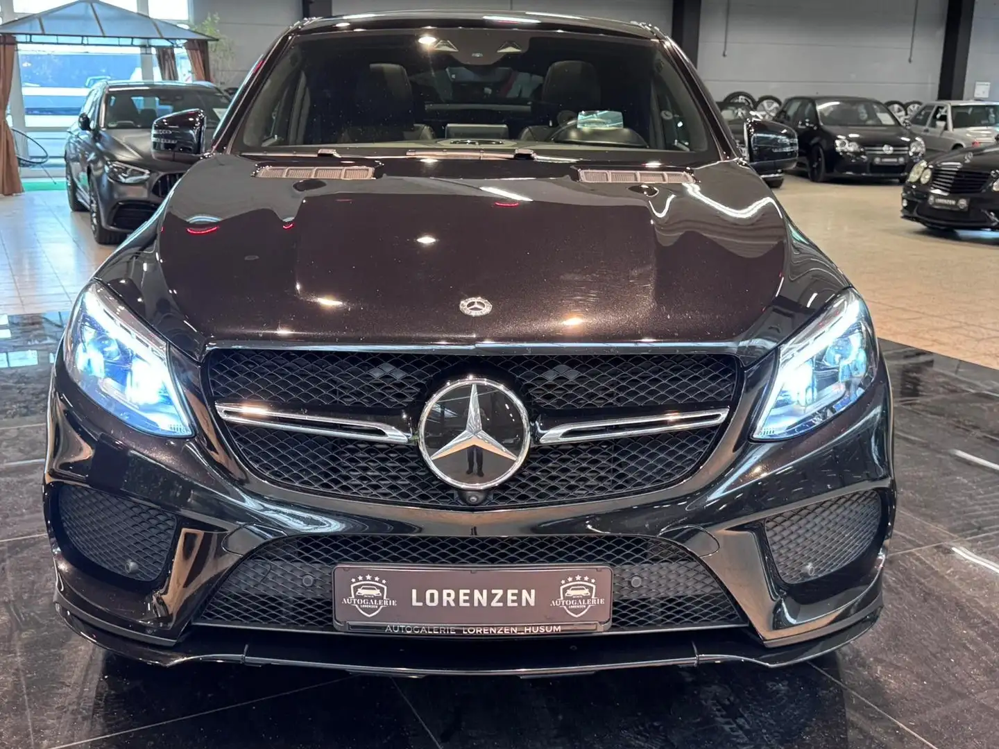 Mercedes-Benz GLE 350 d 4M AMG HUD Pano Sthzg Night DAB+ AHK Schwarz - 2
