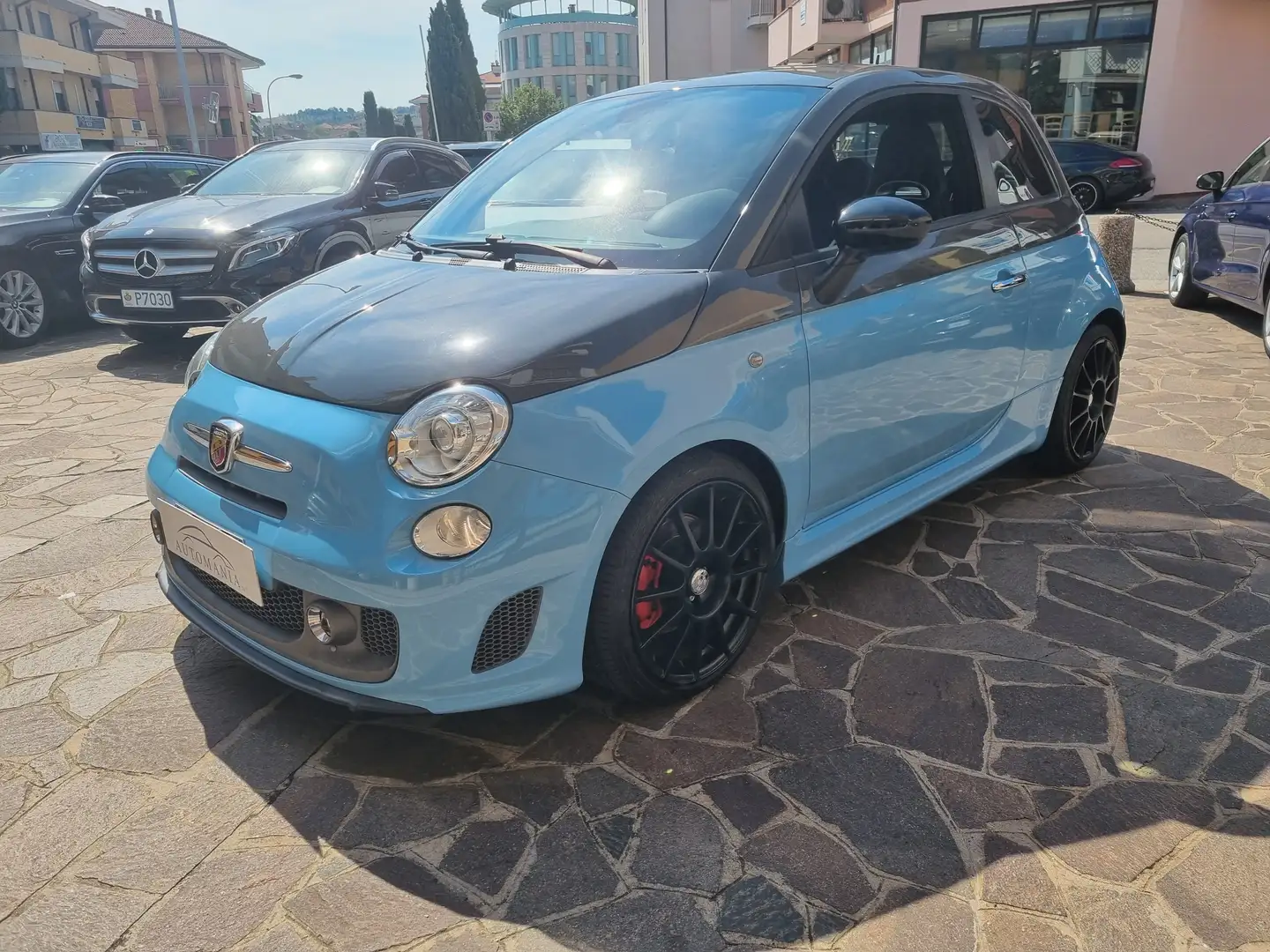 Abarth 595 500/595 1.4 16v t. t-jet turismo 160cv Gris - 1