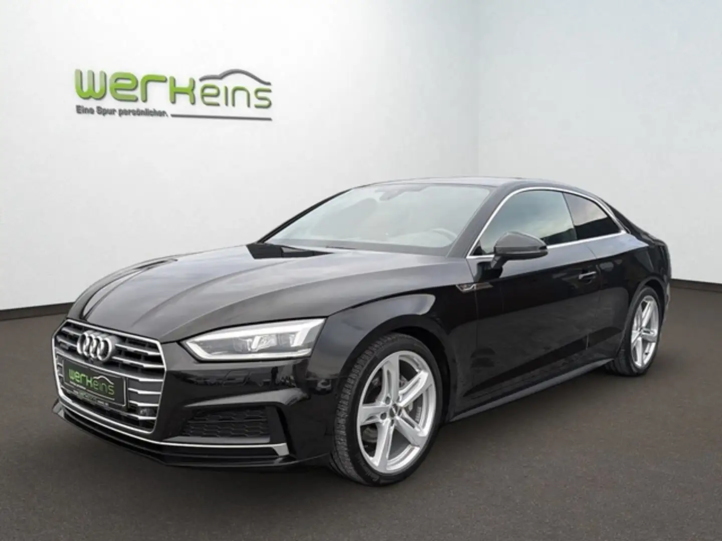 Audi A5 Coupe Sport S-Line Matrix VC Bang&Olu HeadUp Schwarz - 1