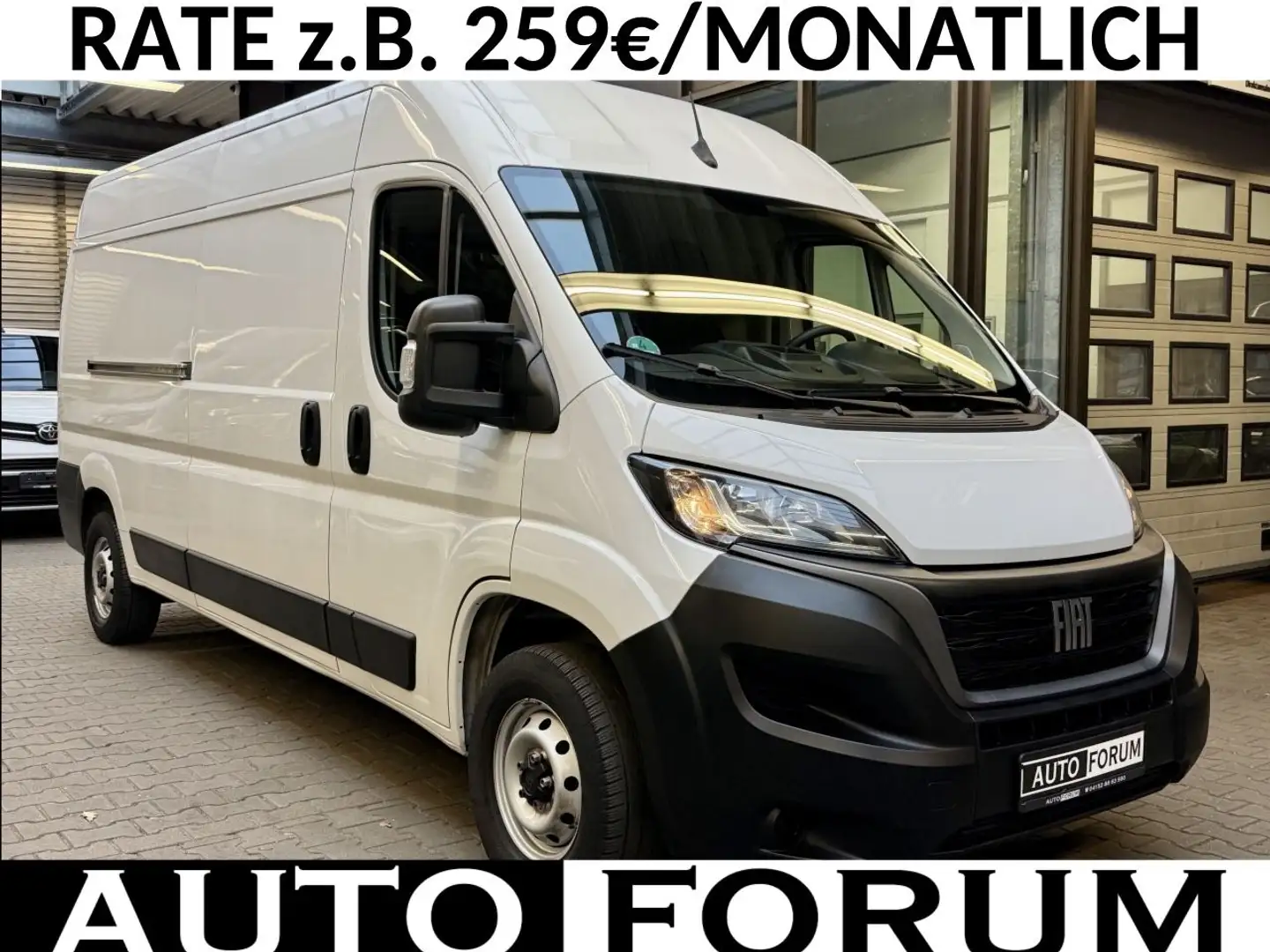 Fiat Ducato 2.2 D L4H2 3,5t KLIMA CAM PDC 3-SITZER Weiß - 1
