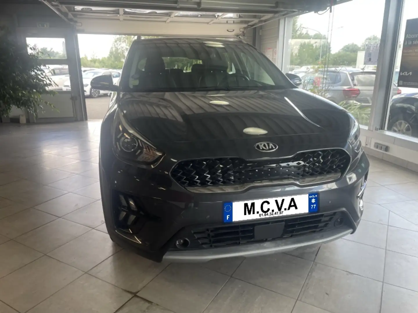 Kia Niro 1.6 GDi 105ch ISG + Plug-In 60.5ch Active DCT6 5cv Gris - 2
