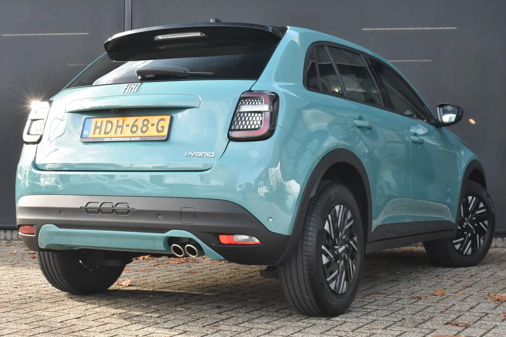 Fiat 600 1.2 Hybrid Urban 136pk Automaat | Keyless-Entry | Blauw - 2