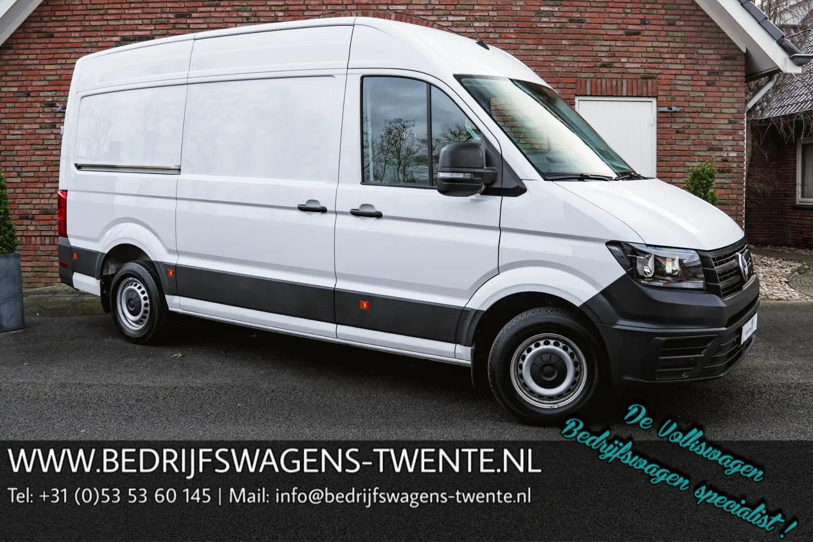 Volkswagen Crafter 2.0 TDI 102PK L3H3 NAVI Trekhaak Airco Leder Blanc - 1
