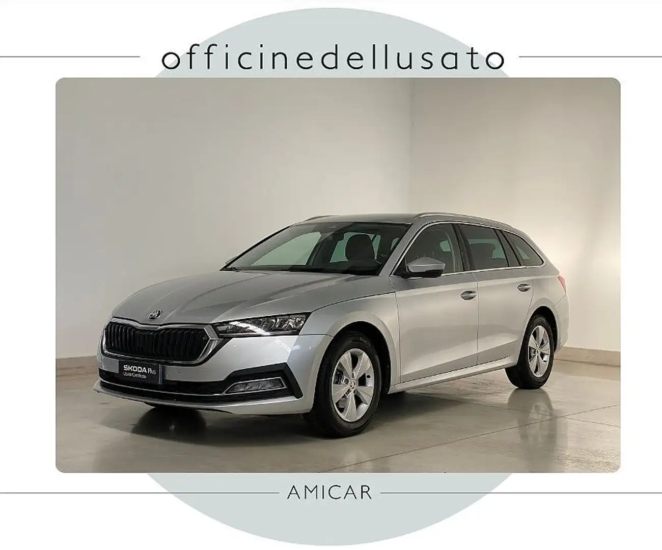 Skoda Octavia 2.0 TDI EVO SCR DSG Wagon Executive Zilver - 1