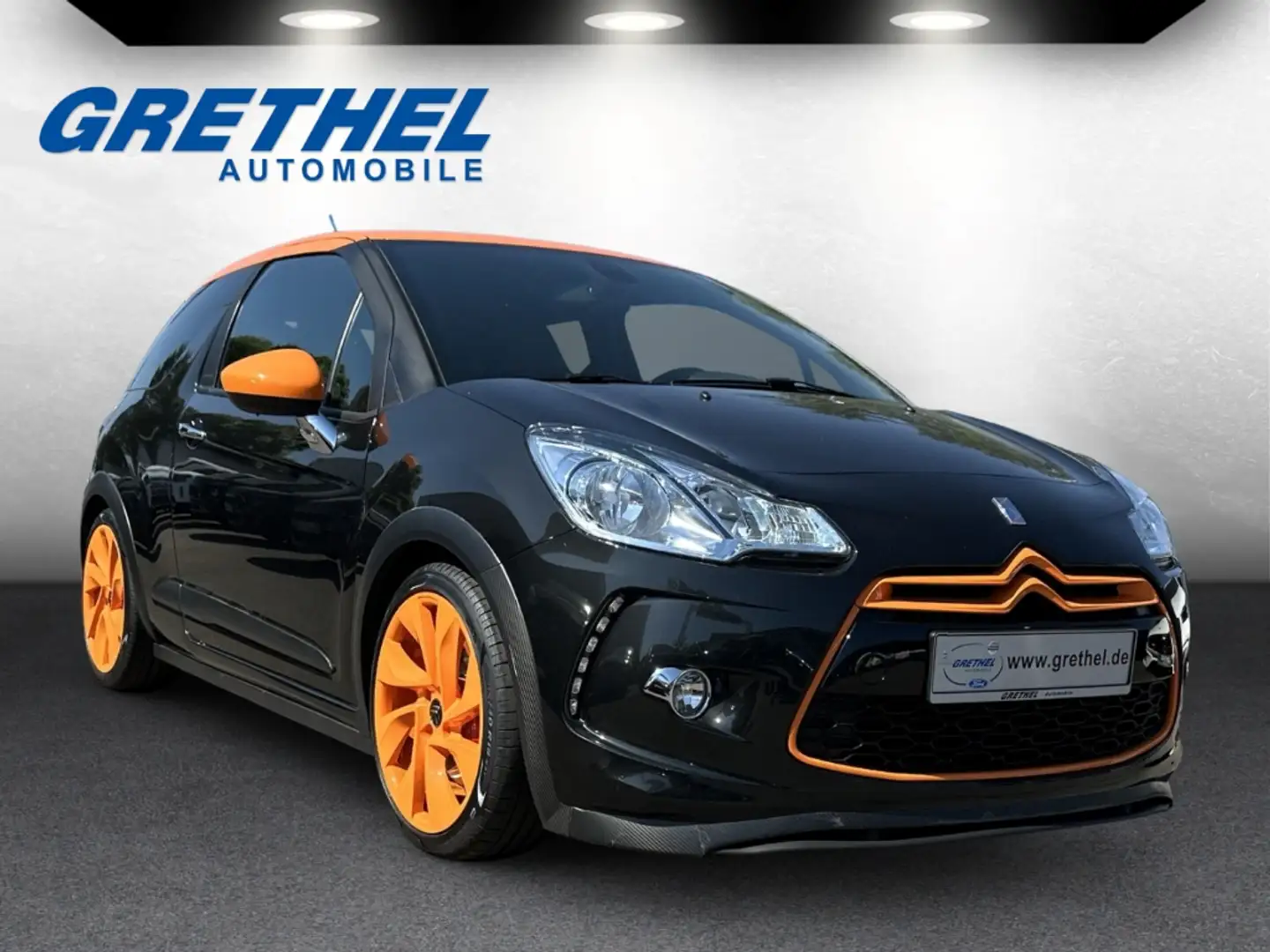 Citroen DS3 Racing 1.6 THP 200 Negro - 1