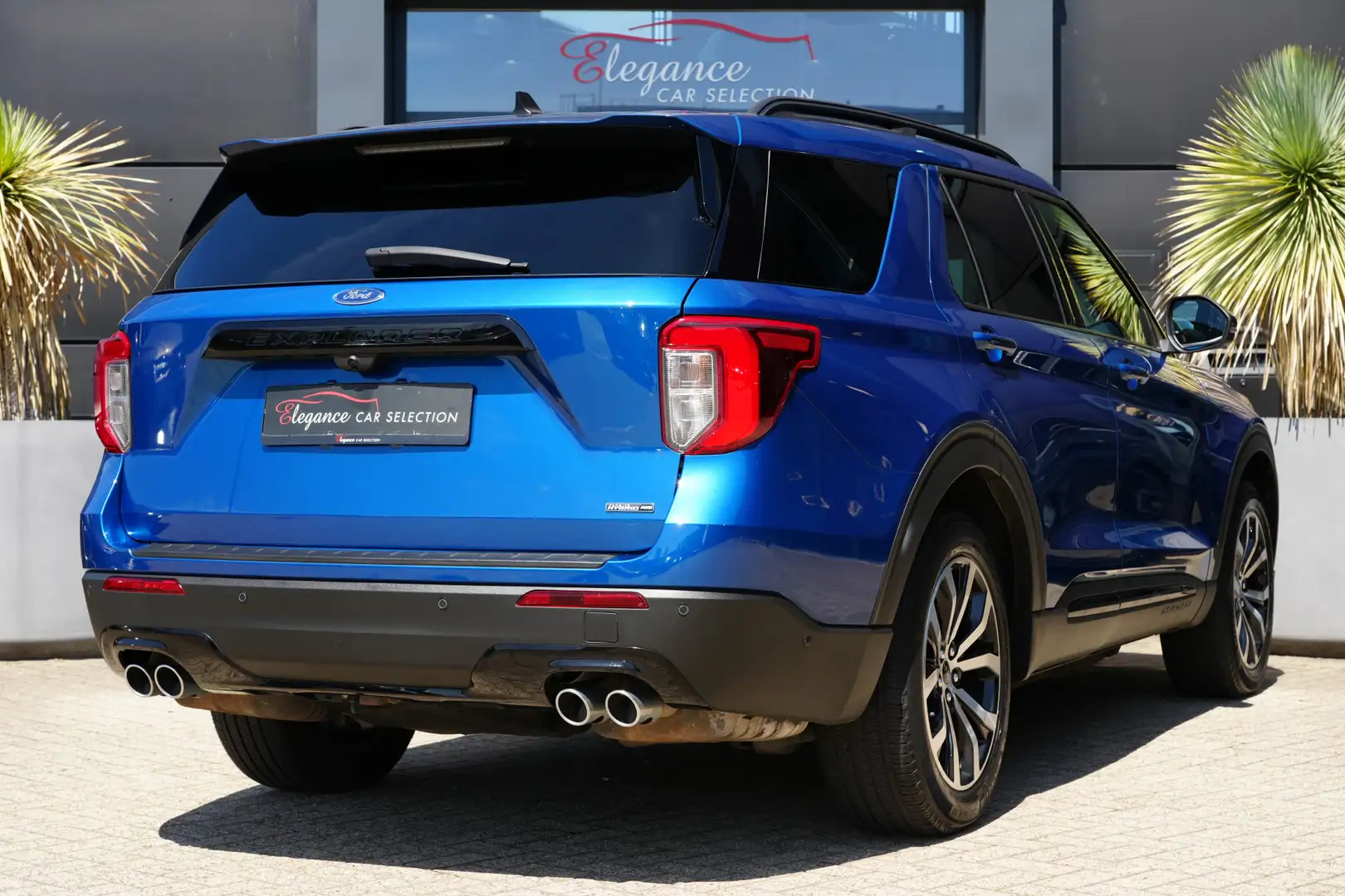 Ford Explorer 3.0 V6 EcoBoost PHEV ST-Line 7P 457pk Panoramadak/ Синій - 2
