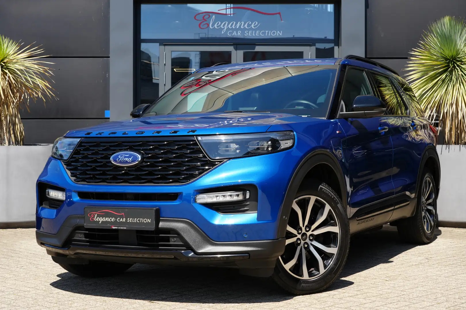 Ford Explorer 3.0 V6 EcoBoost PHEV ST-Line 7P 457pk Panoramadak/ Синій - 1