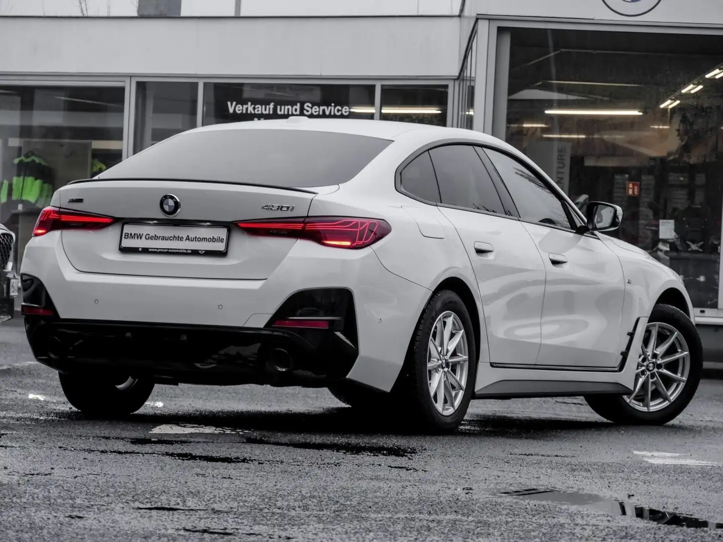 BMW 430 i xDrive M SPORT PRO+AHK+ACC+HuD+DA+ADAPT.LED+HiFi Weiß - 2