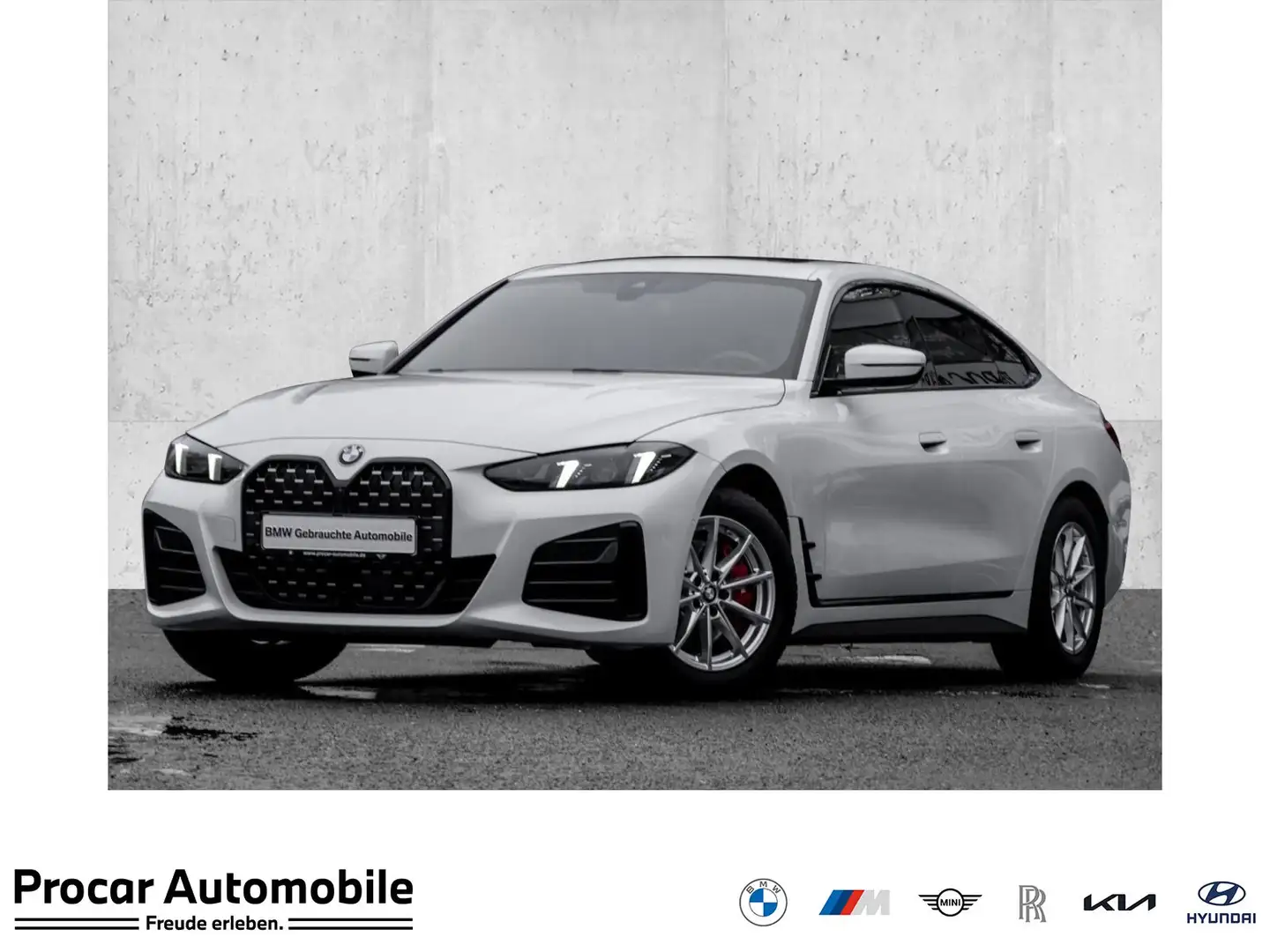 BMW 430 i xDrive M SPORT PRO+AHK+ACC+HuD+DA+ADAPT.LED+HiFi Weiß - 1