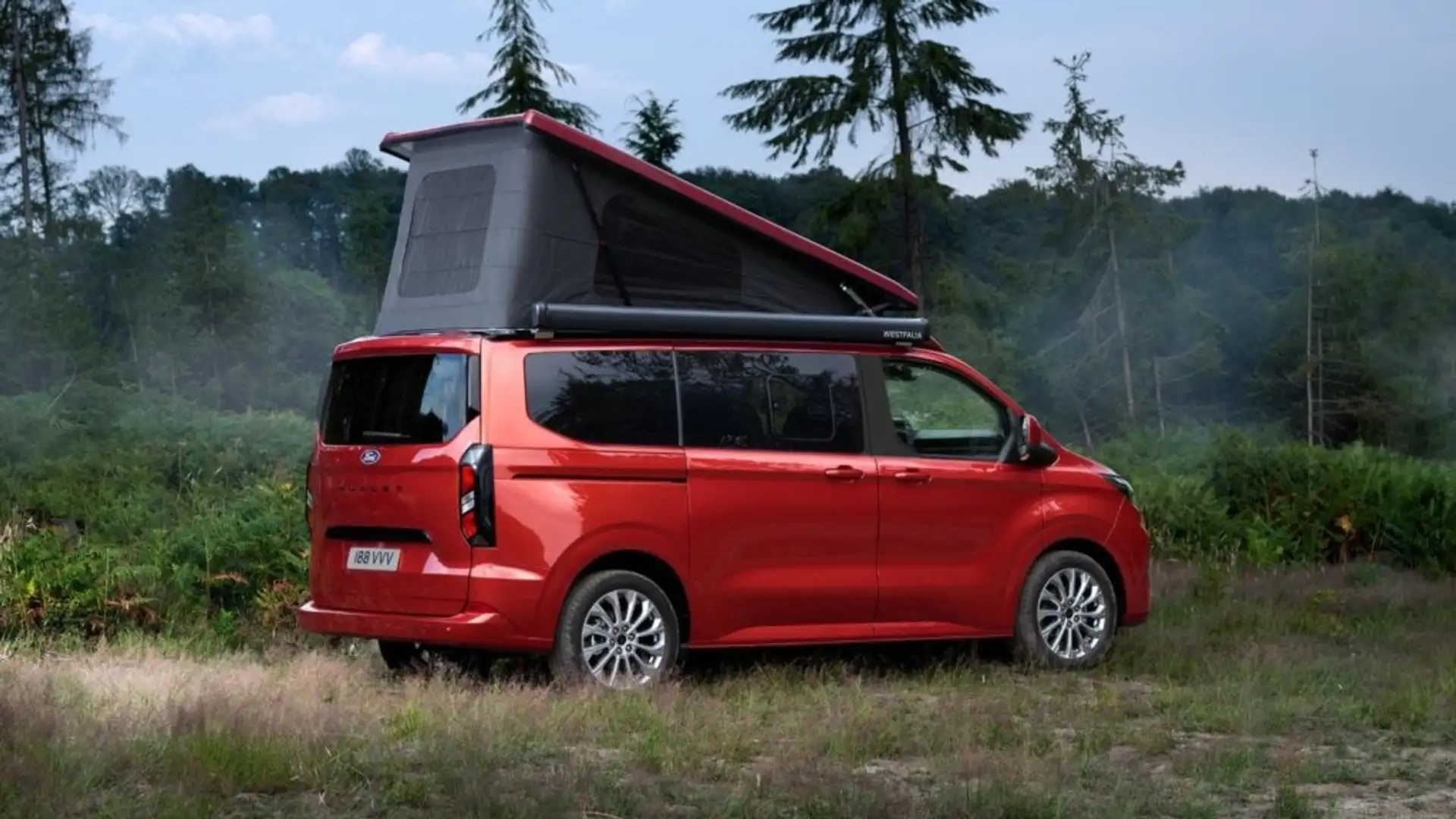 Ford Transit Custom Tourneo Custom Limited Titanium 320L2 2,0L Eblue 1 Argent - 2