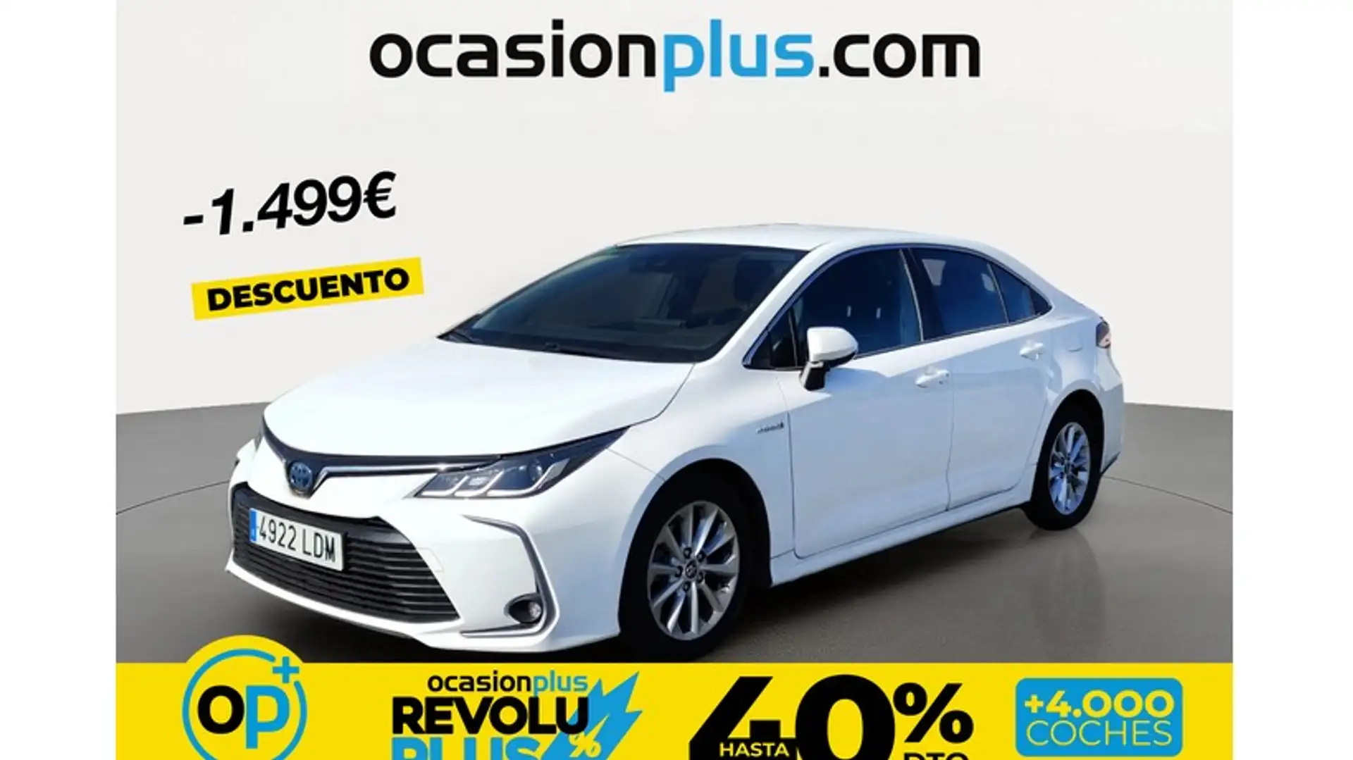 Toyota Corolla Sedán 125H Active Tech Blanco - 1