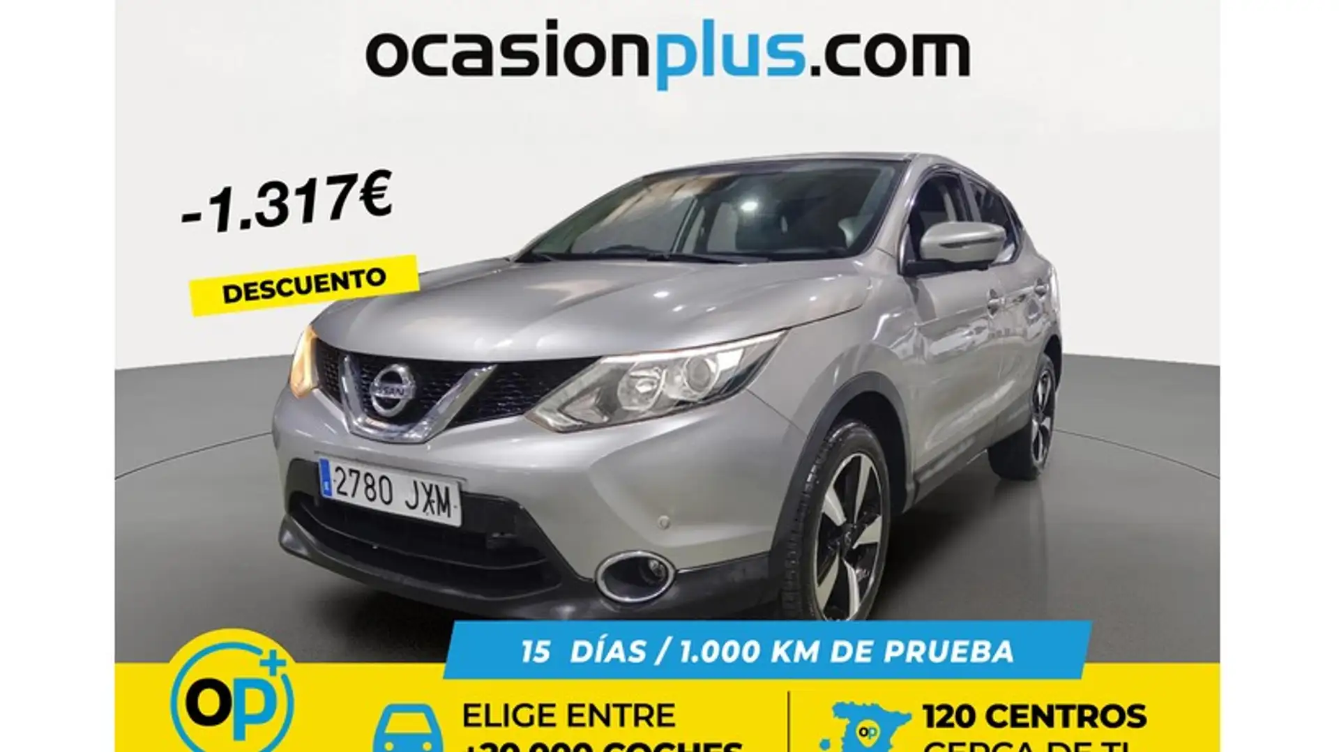 Nissan Qashqai 1.5dCi N-Connecta 4x2 Silber - 1
