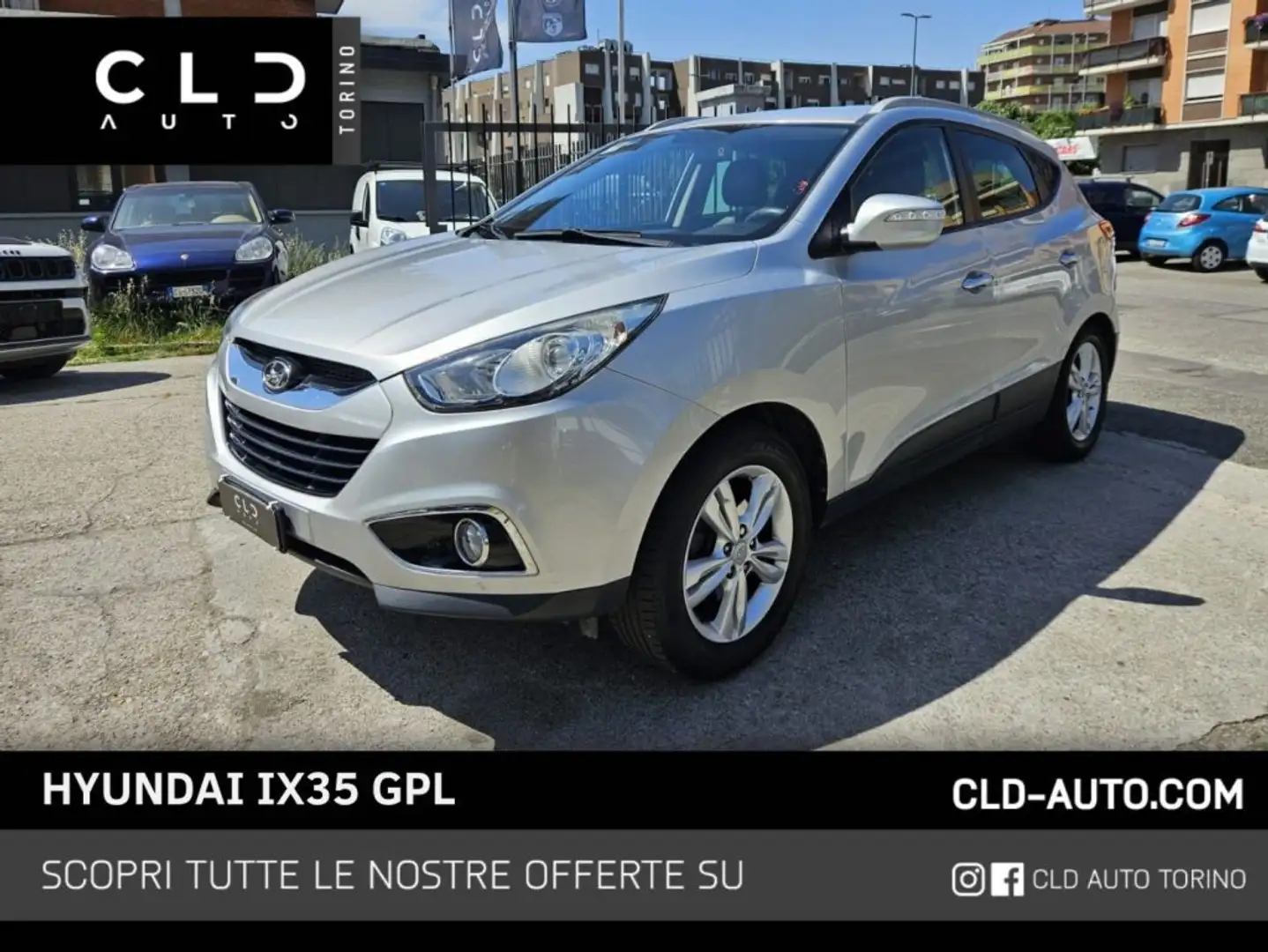 Hyundai iX35 1.6 GDI 16V 2WD GPL Grigio - 1