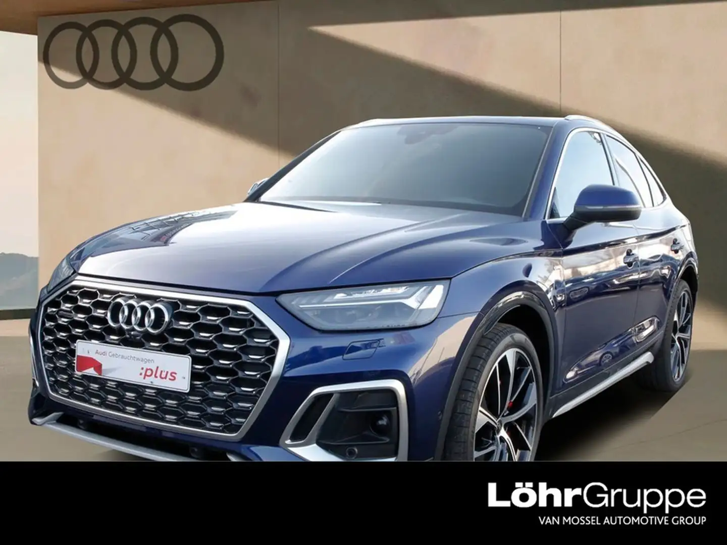 Audi Q5 Sportback 55 TFSI e quattro S line PANO AHK 360... Blau - 1