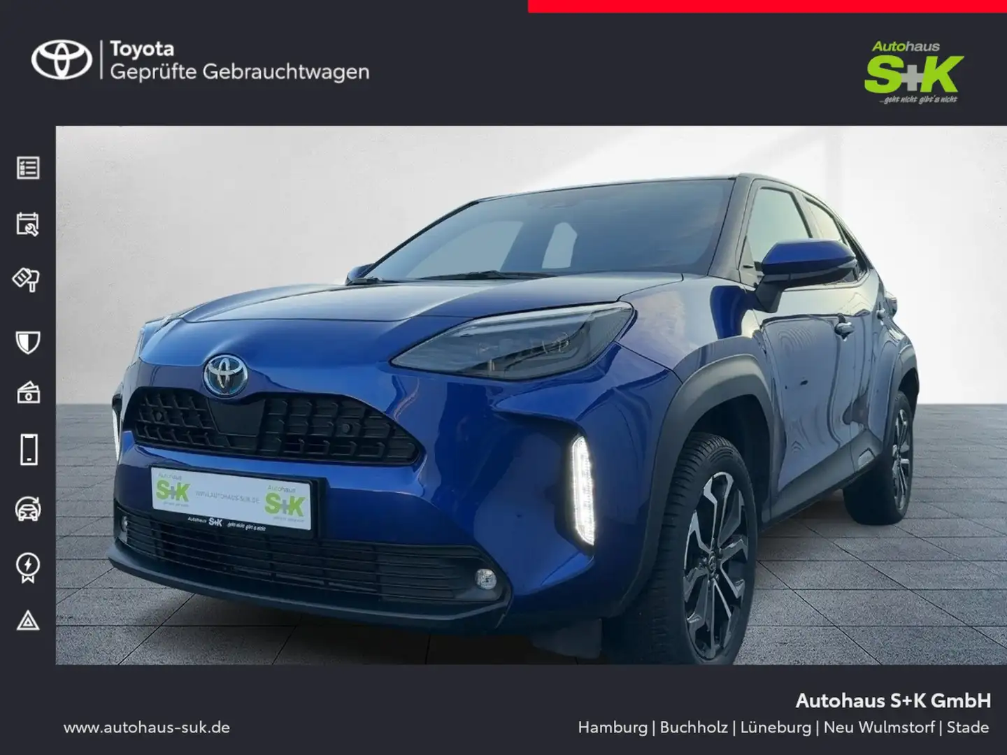 Toyota Yaris Cross Hybrid Team D +CARPLAY+WINTER-PAKET+KAMERA+ACC+ Blau - 1