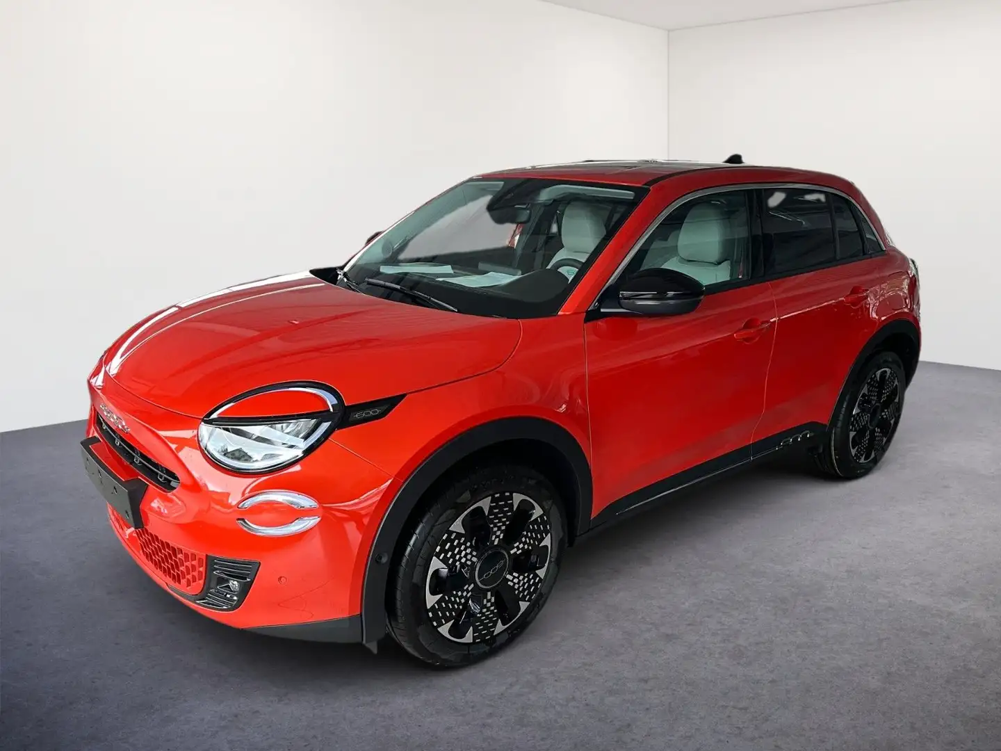 Fiat 600 La Prima Hybrid 1.2 T3 DCT/ACC/LED/NAV/360°/ Orange - 1