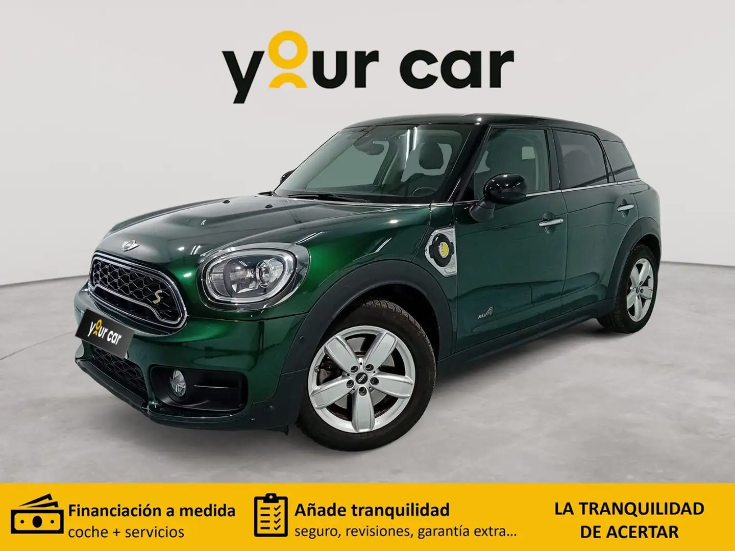 MINI Cooper S E ALL4 Verde - 1