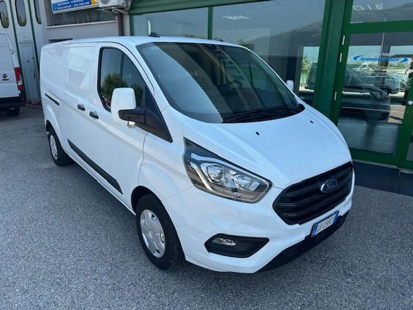 Ford Transit Custom 300 2.0 EcoBlue 130 PL Furgone Trend Weiß - 1