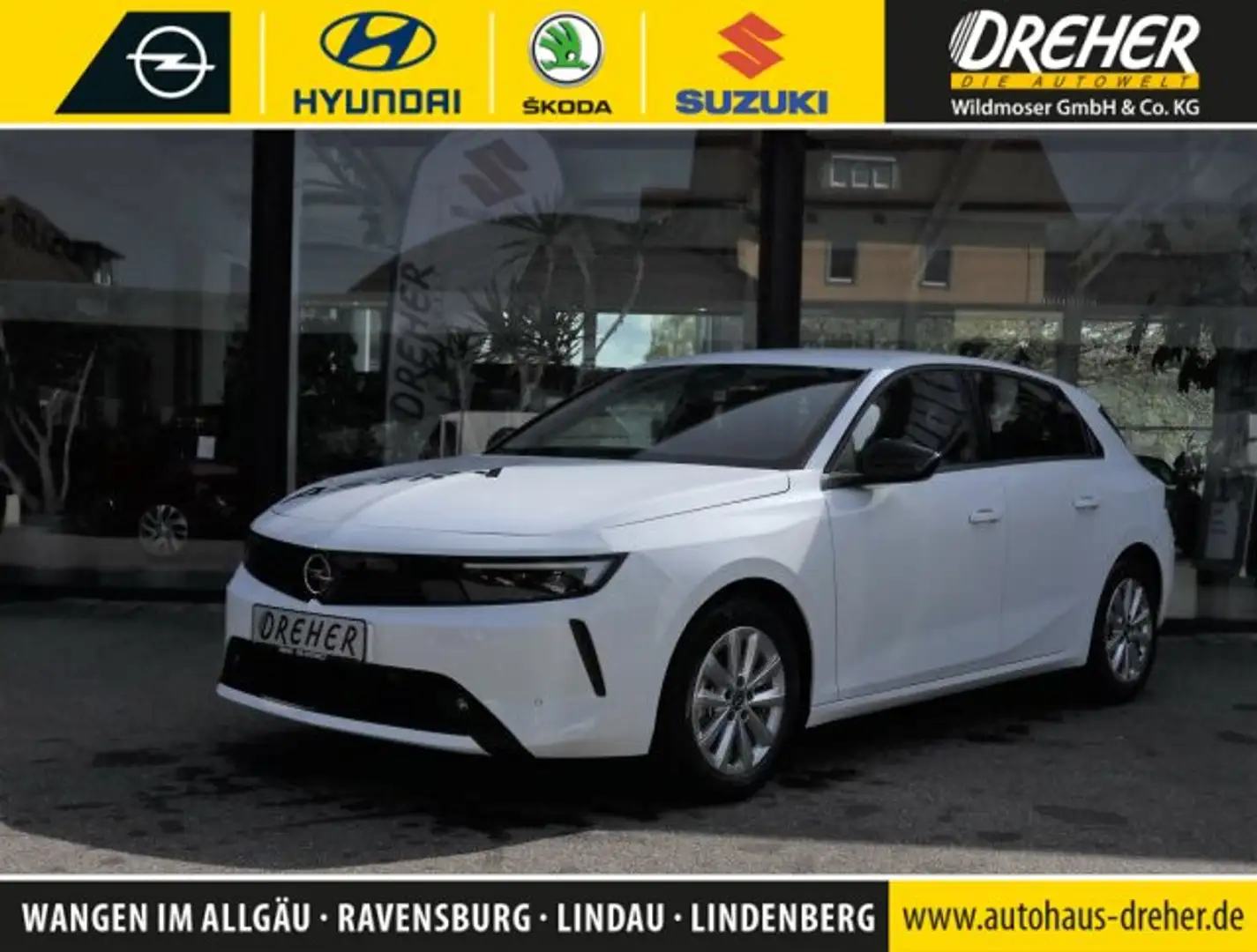 Opel Astra Astra Enjoy/Geschwindigkeitsr./LED/LM/EPH White - 1