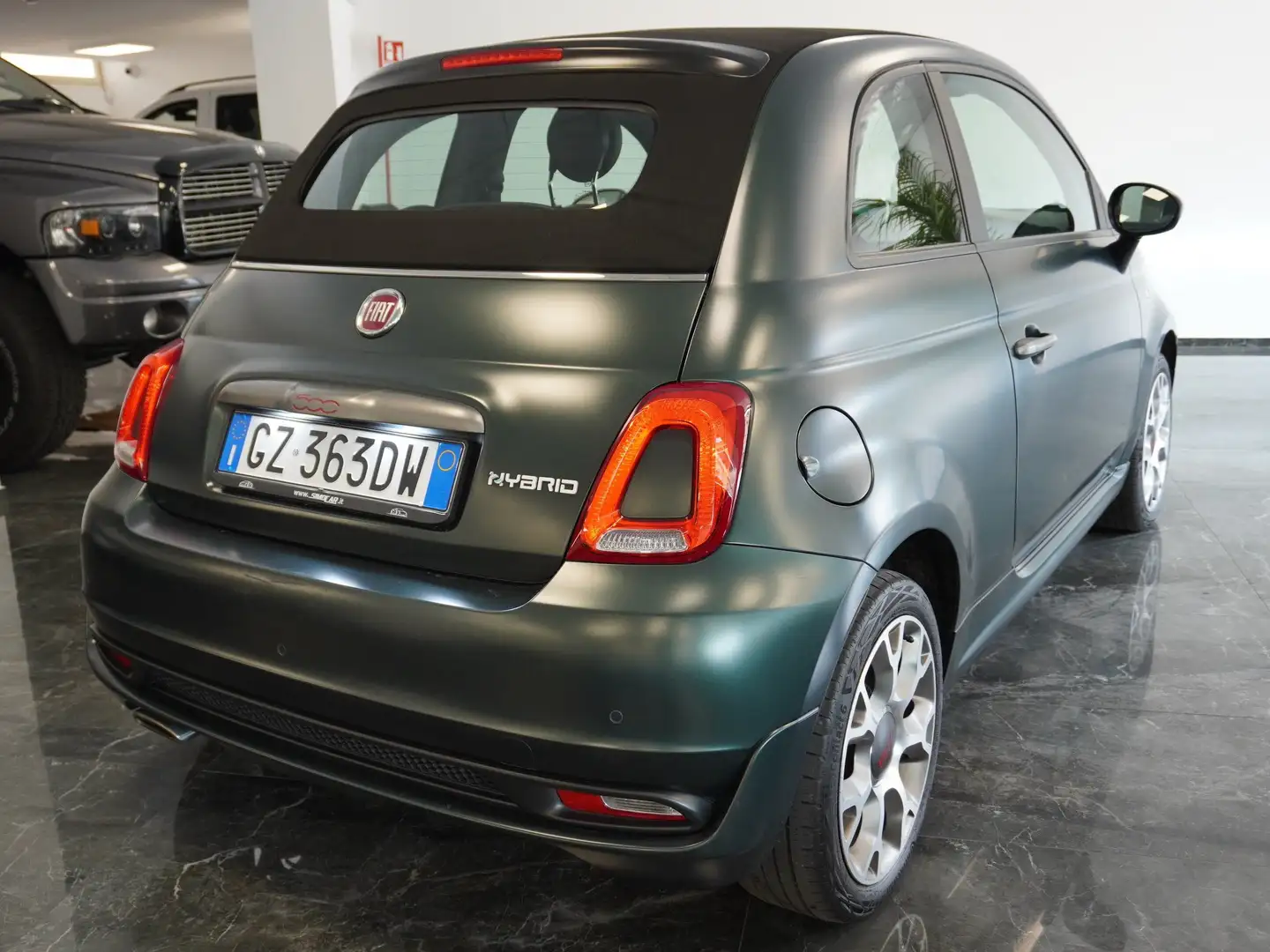 Fiat 500C 1.0 Hybrid Sport VERDE OPACO PORTOFINO / NEOP. Vert - 2