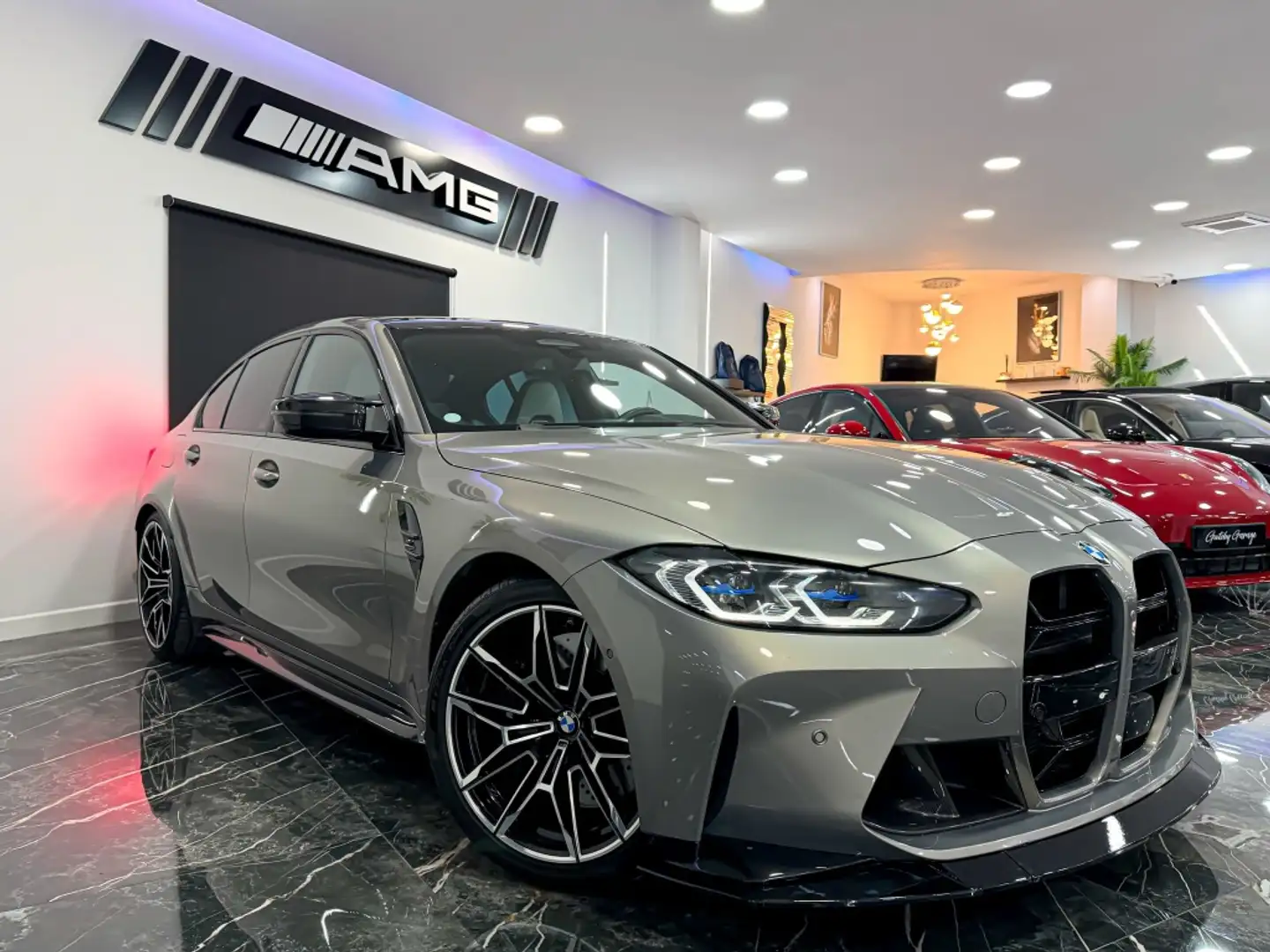 BMW M3 Competition Gris - 2