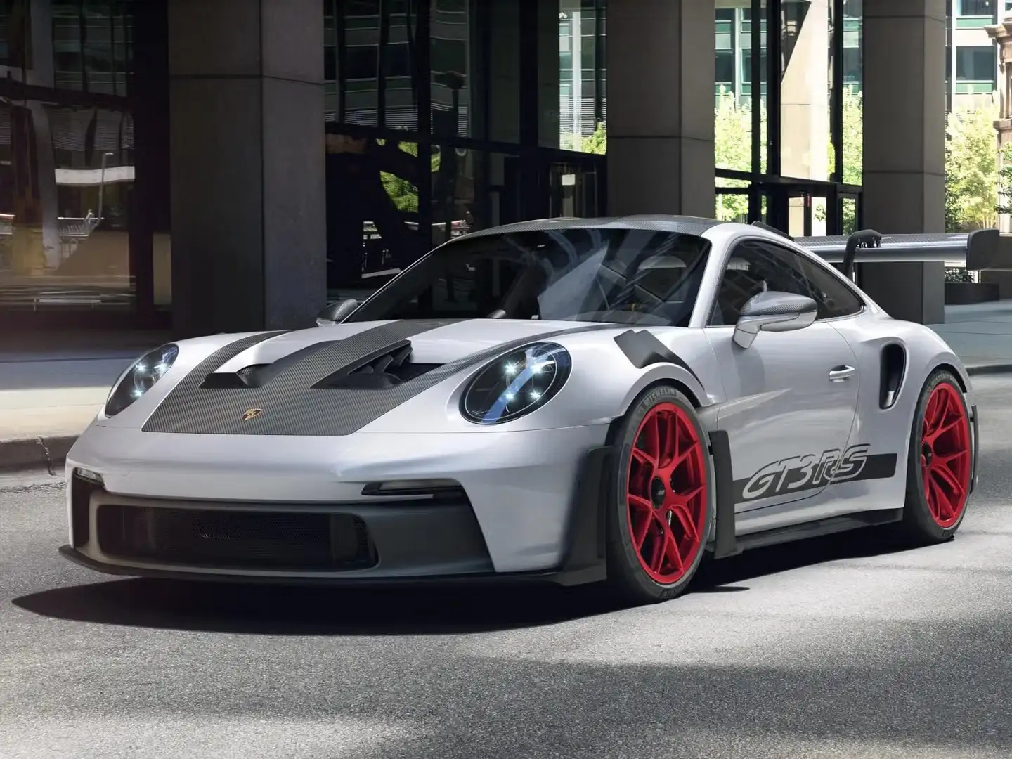 Porsche 992 coupe 4.0 gt3 rs auto Grigio - 1