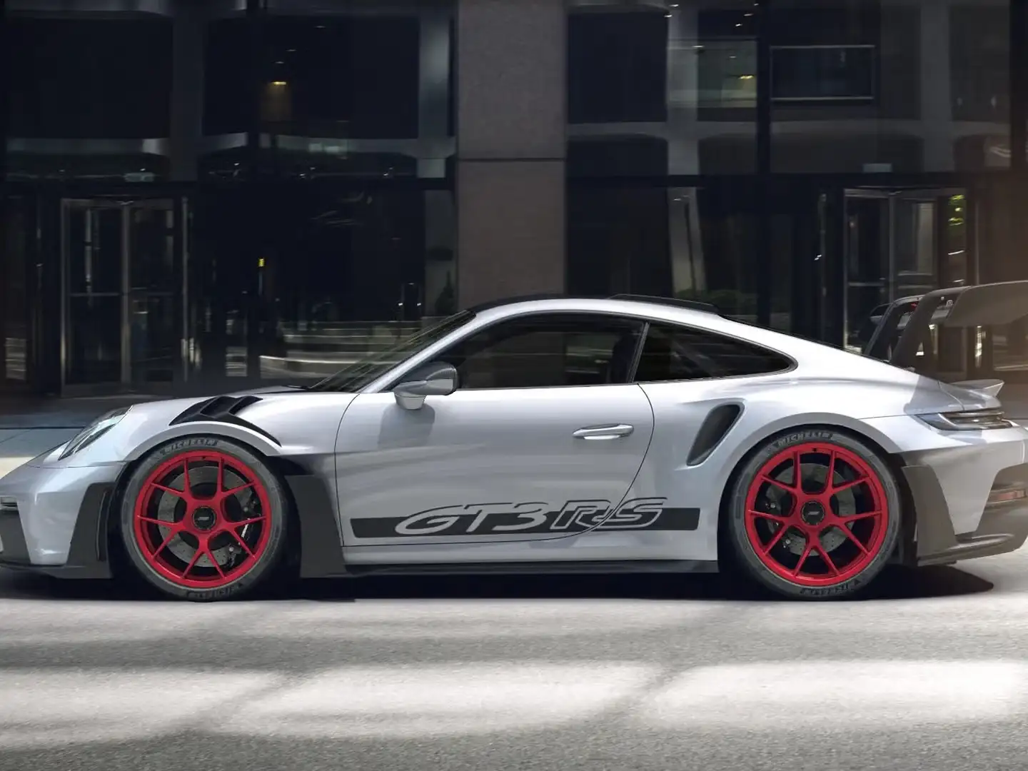 Porsche 992 coupe 4.0 gt3 rs auto Grigio - 2