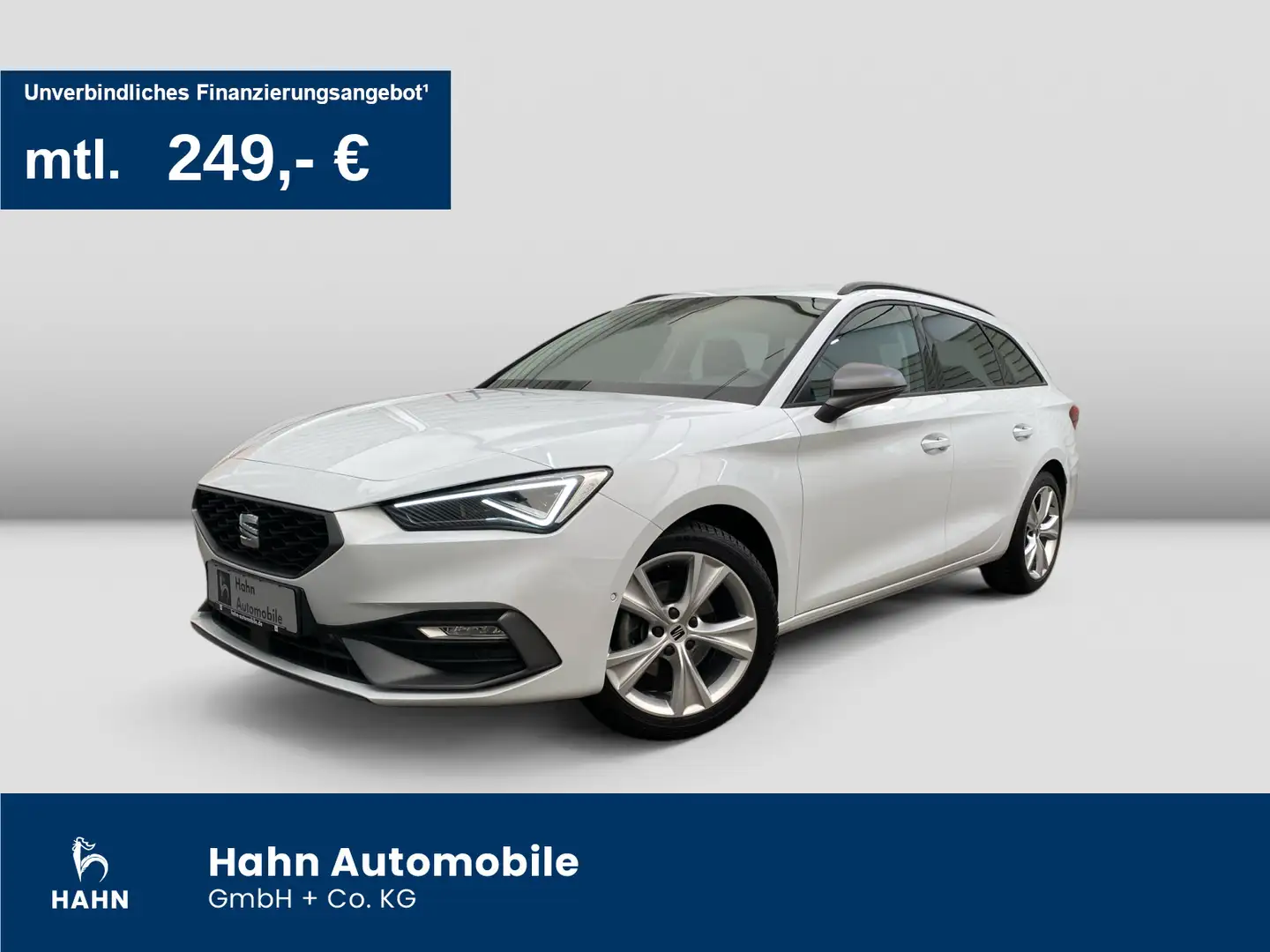 SEAT Leon Sportstourer 1.5eTSI DSG FR Matrix Navi ACC Weiß - 1