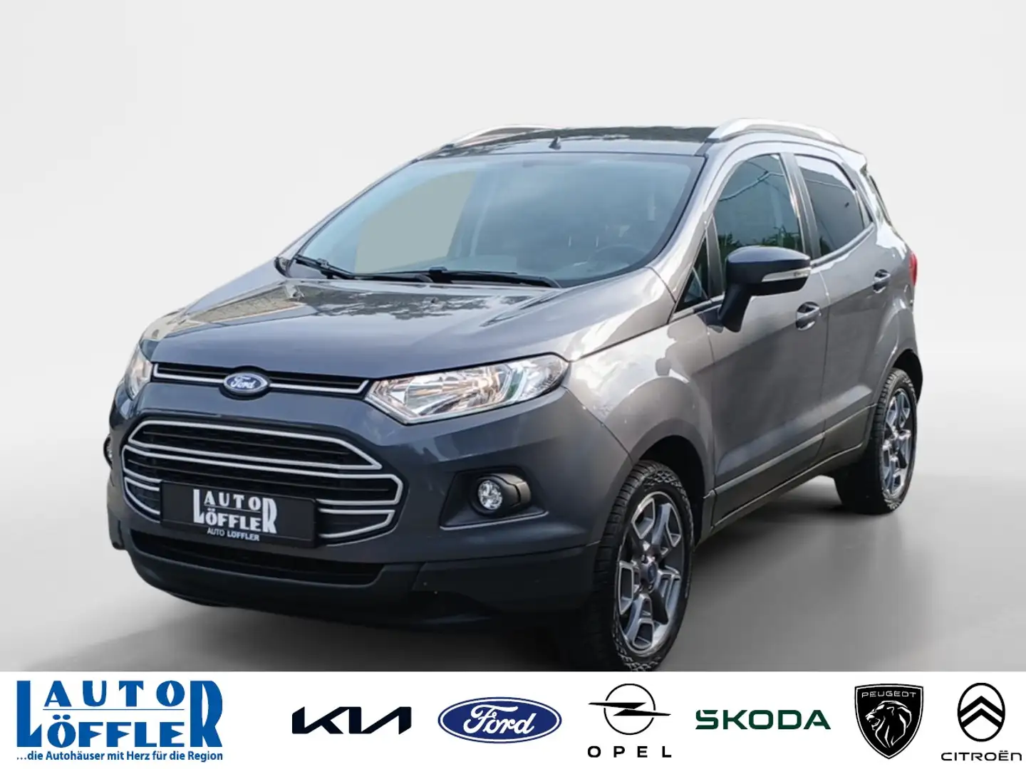 Ford EcoSport Trend PDCH^ SHZ^ RFK^ Klima Rückfahrkamera Grau - 1