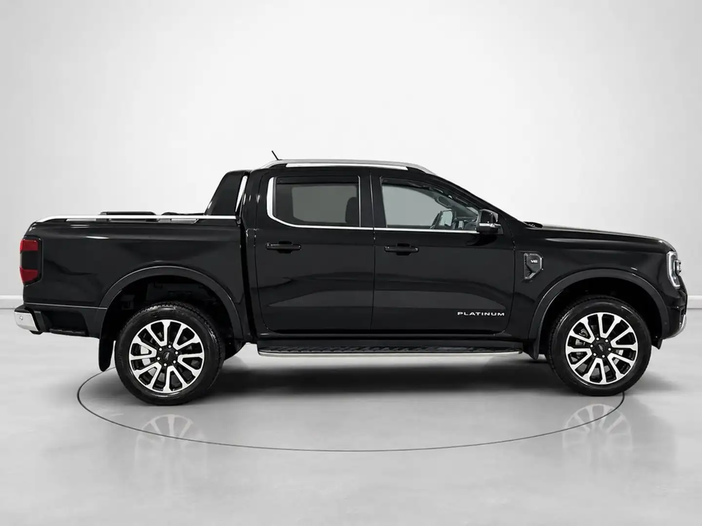 Ford Ranger Doble Cabina 3.0EcoBlue V6 S&S Platinum Aut Negro - 2